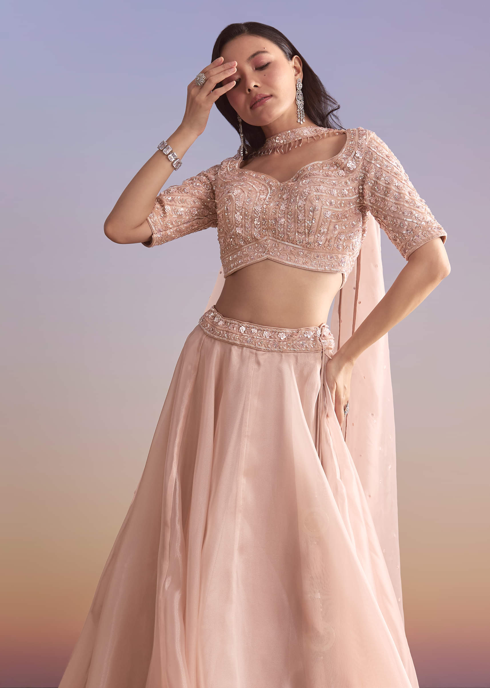 pink-organza-bridesmaid-lehenga-with-sequins-and-cutdana-embroidery-sg320914-5.jpg