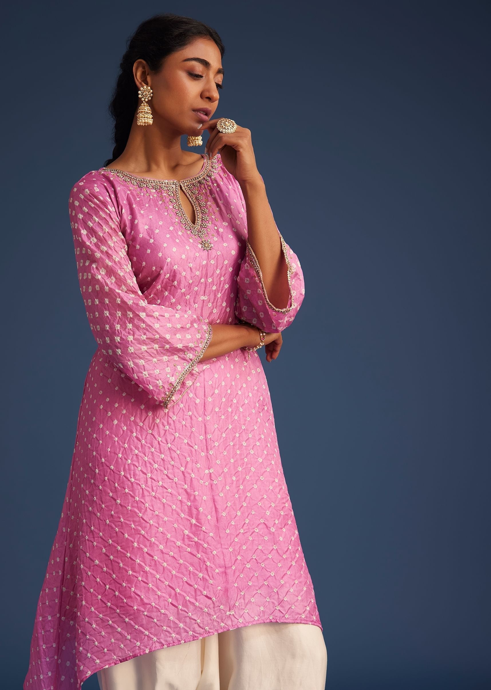 pink-silk-bandhani-embroidered-asymmetrical-kurta-dhoti-set-sg296134-2_1f50d298-9ad0-40a7-b12a-1193d29396bc.jpg