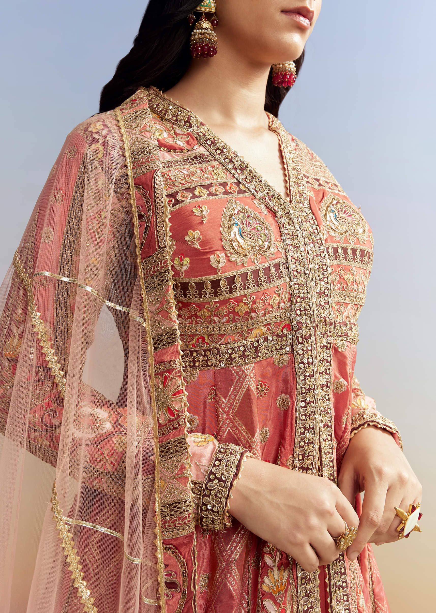 pink-tissue-kurta-lehenga-set-sg291672-2.jpg