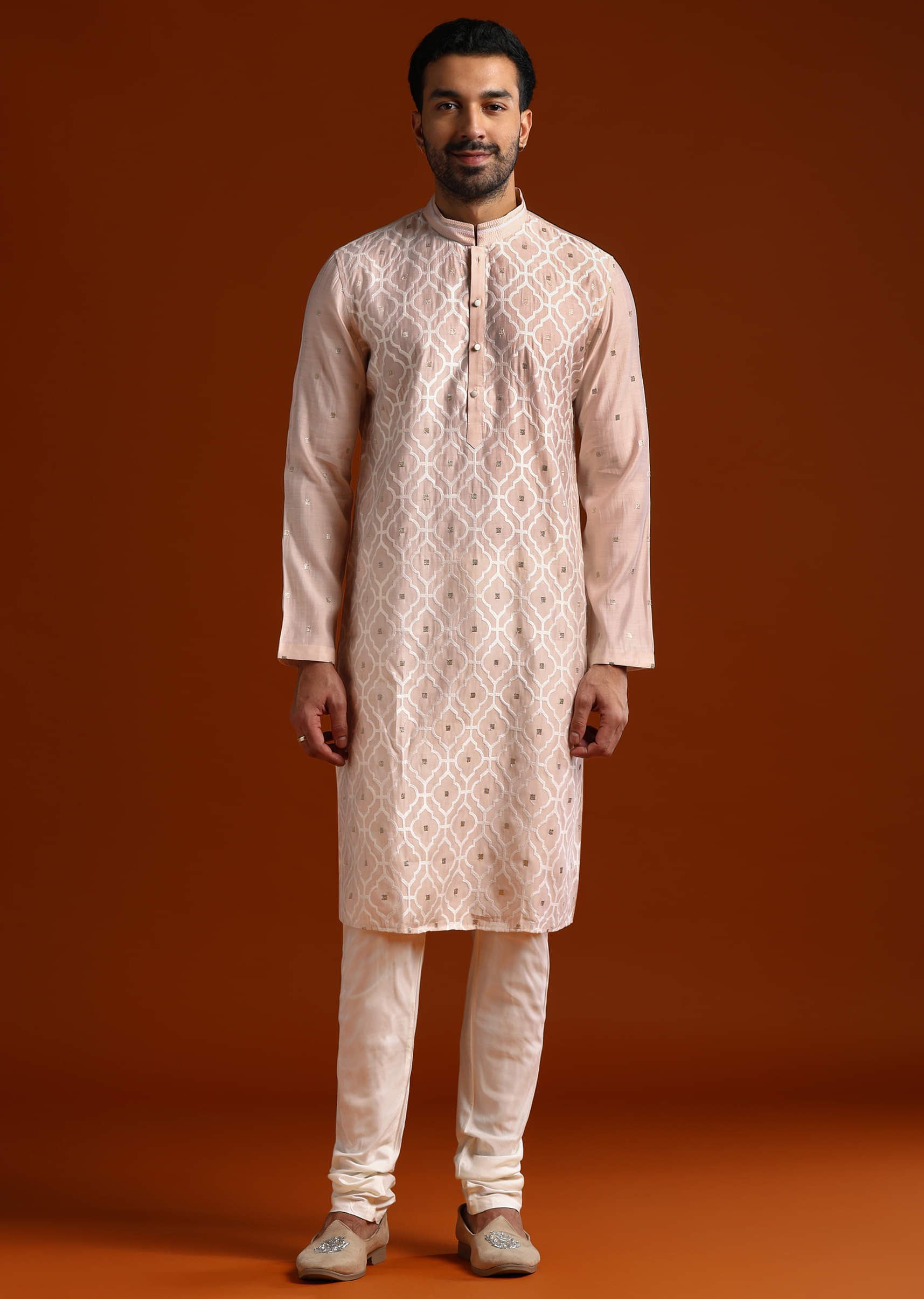 pink-viscose-kurta-set-for-men-with-thread-work-sg328839-1.jpg