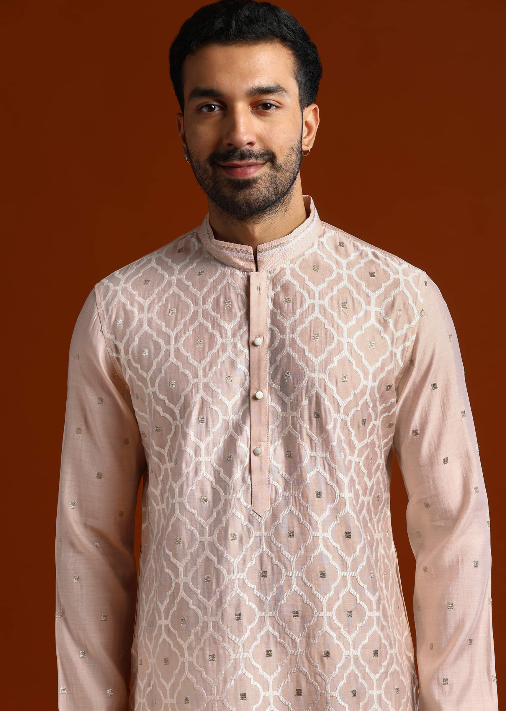 pink-viscose-kurta-set-for-men-with-thread-work-sg328839-2.jpg