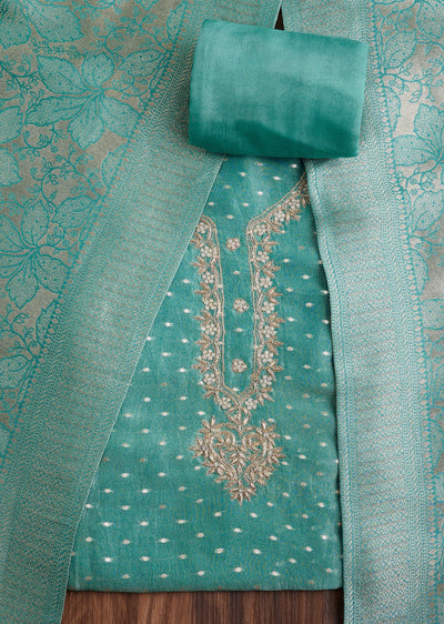 Rama Green Tissue Suit