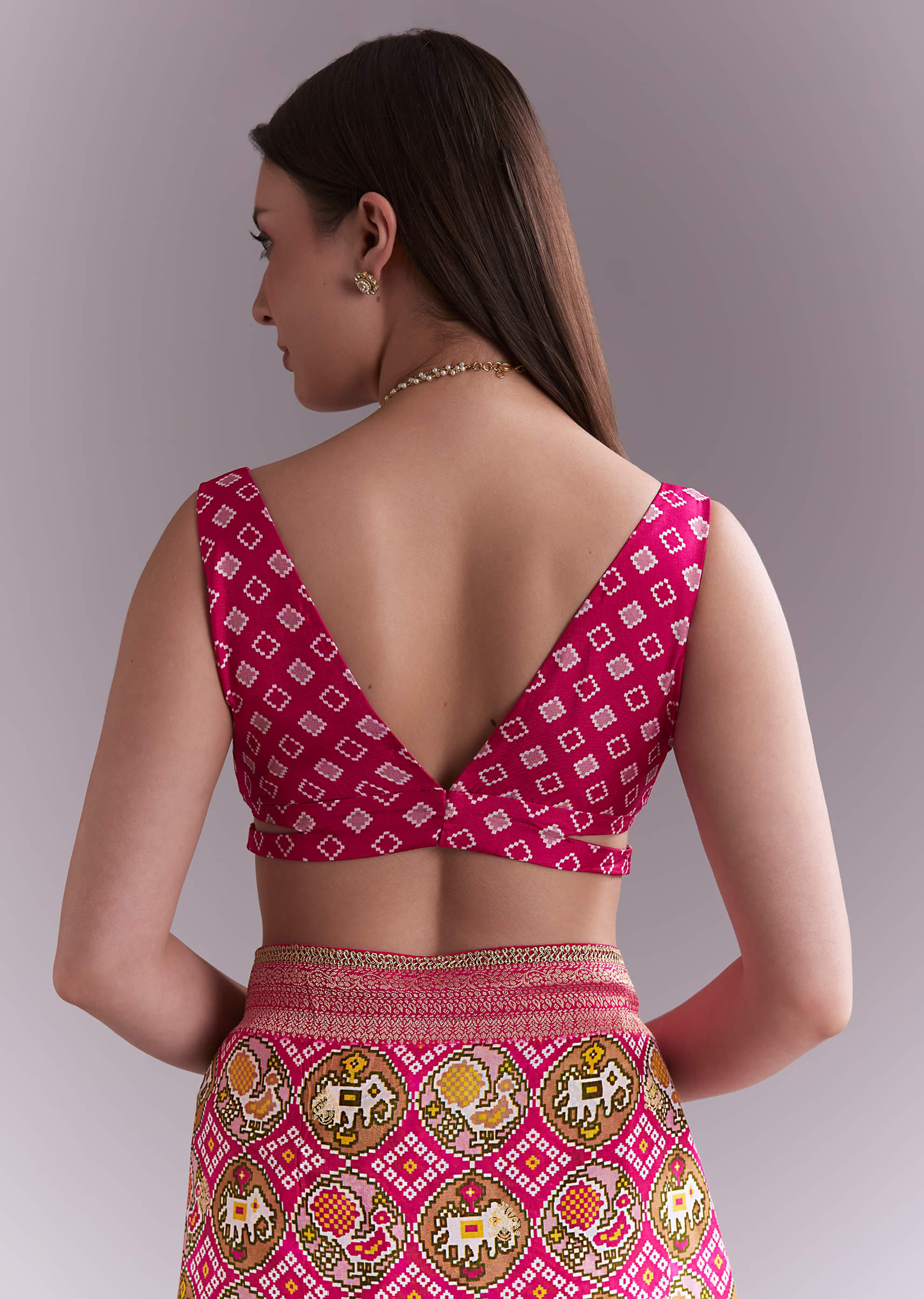 rani-pink-silk-saree-with-bandhani-work-and-elephant-motifs-sg351925-8.jpg