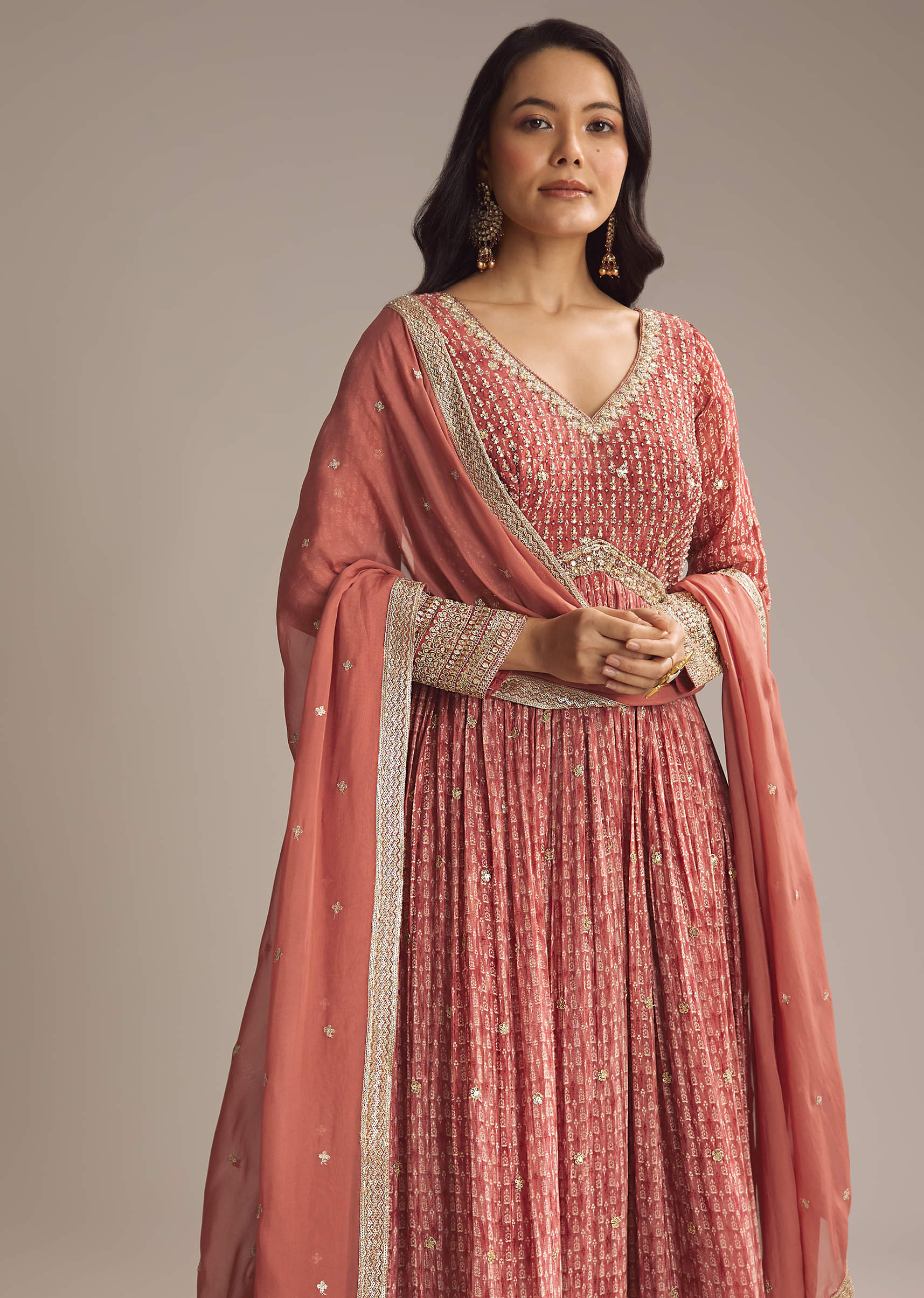 red-chinon-printed-anarkali-suit-with-heavy-embroidery-sg338231-4.jpg
