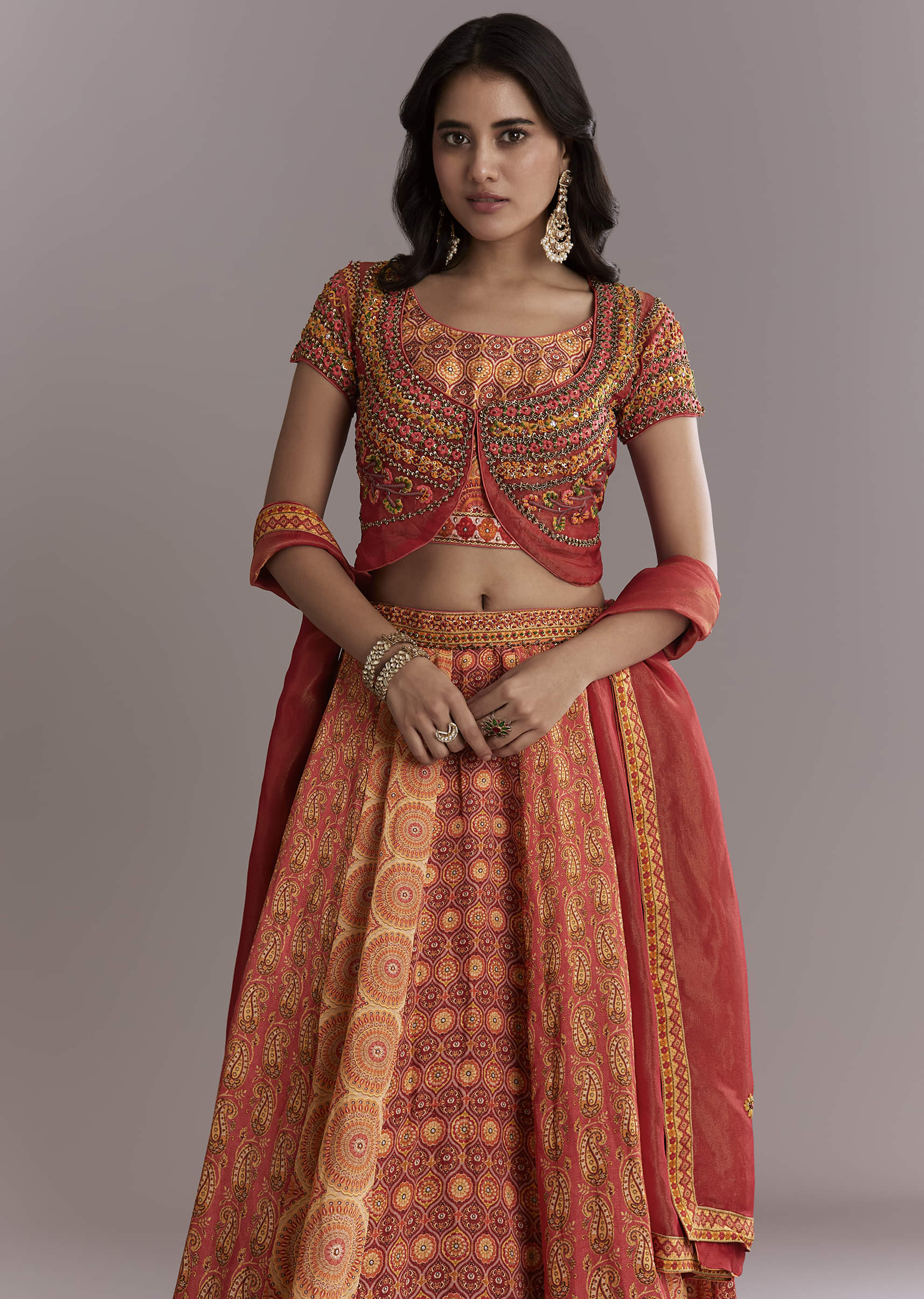 red-crepe-printed-bridesmaid-lehenga-with-intricate-hand-embroidery-sg354647-5.jpg