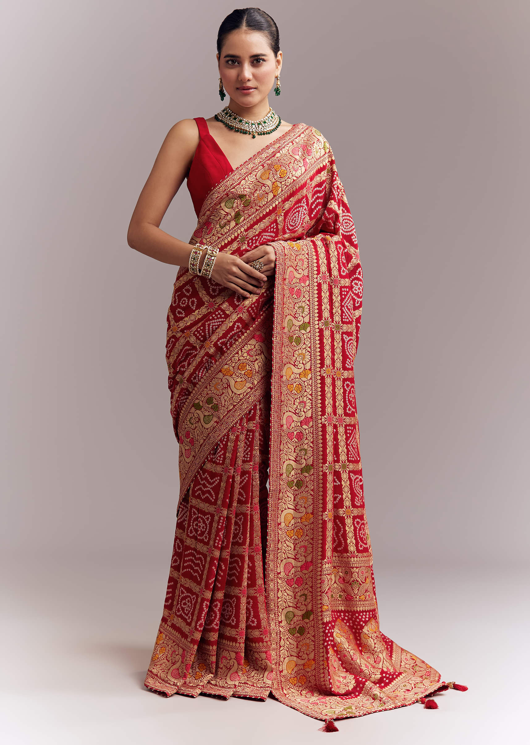 red-dola-silk-woven-saree-with-bandhani-and-floral-work-sg355040-1.jpg