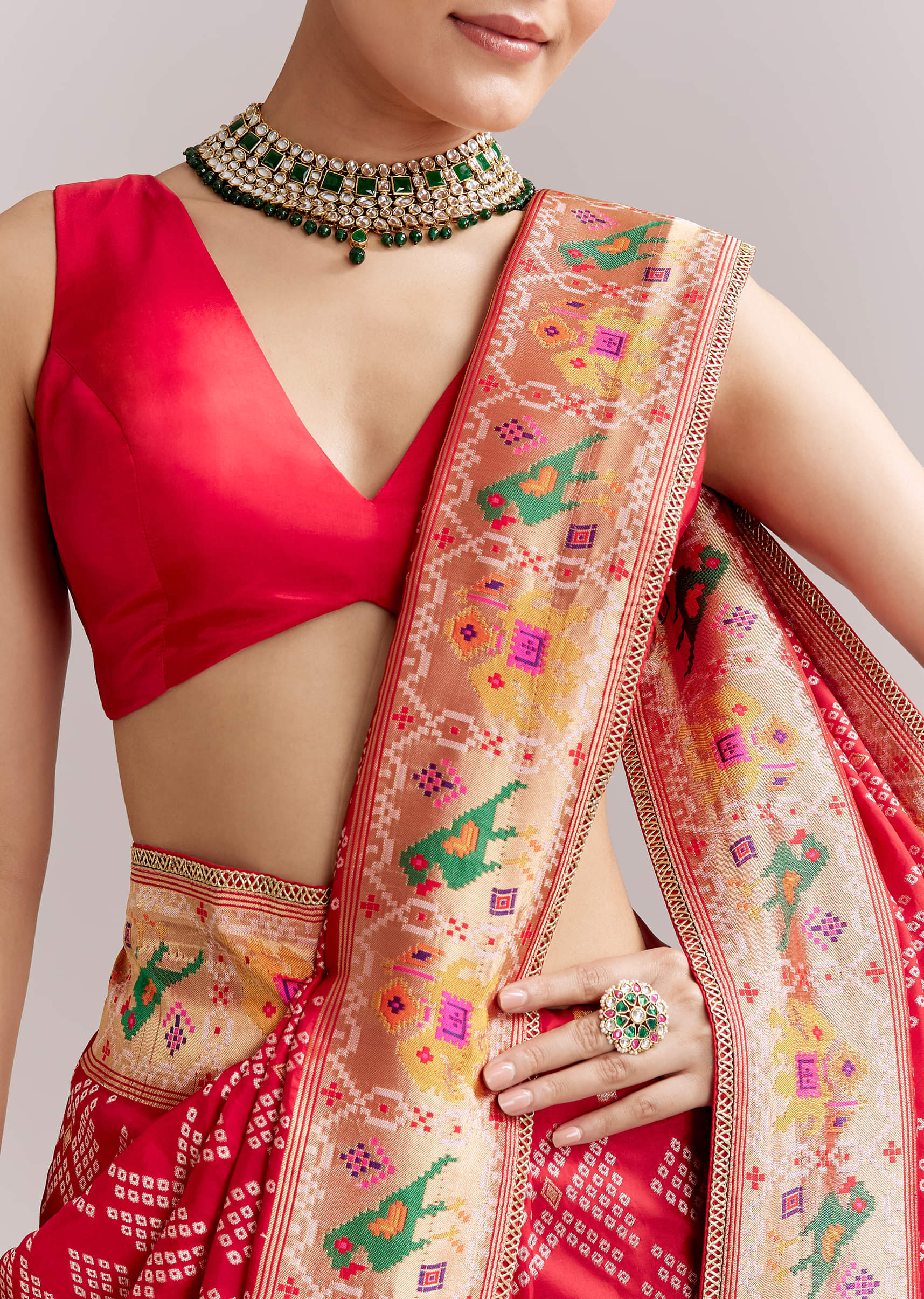 red-dola-silk-woven-saree-with-bandhani-motifs-and-zari-border-sg351903-2.jpg