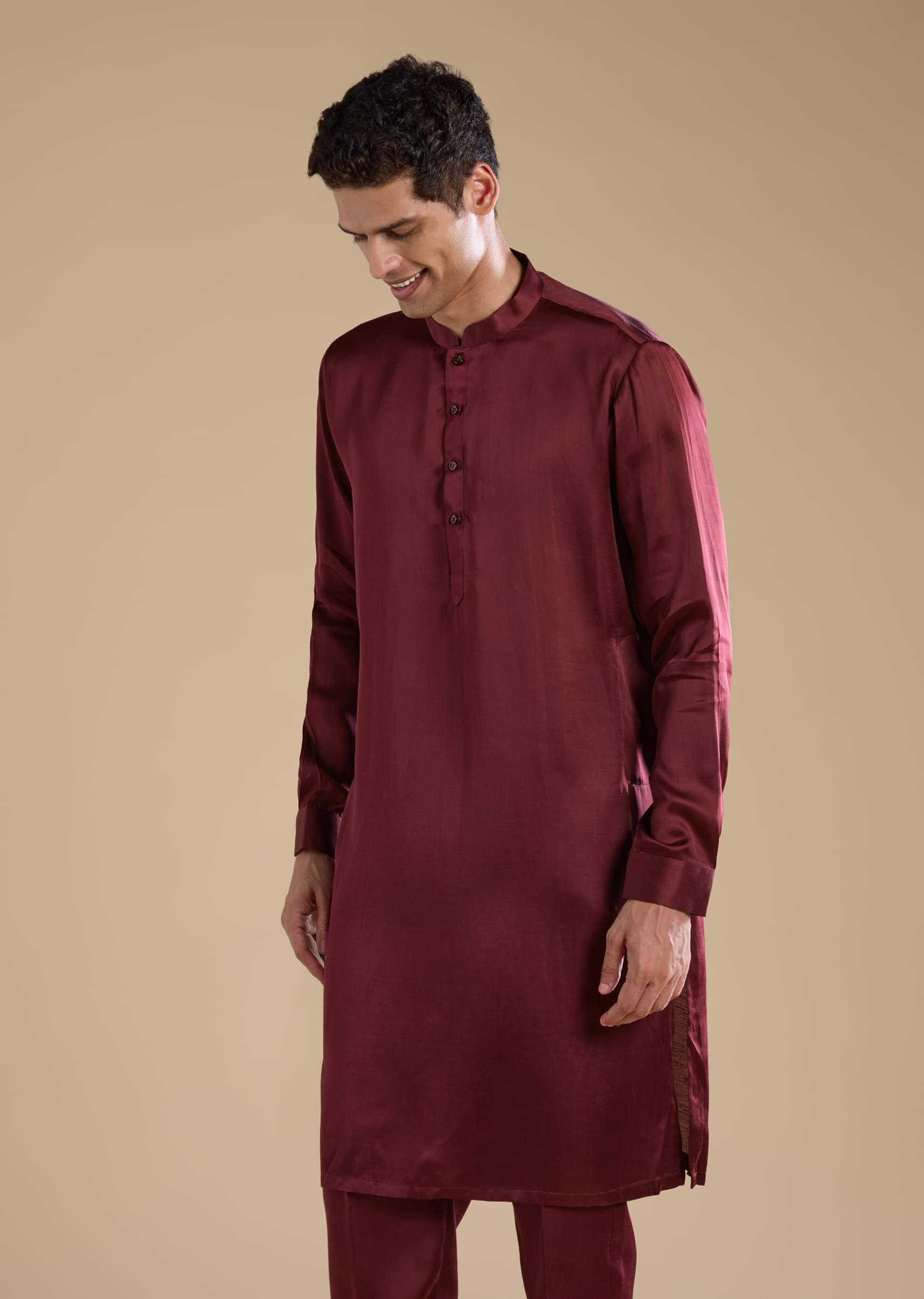 red-linen-jacket-kurta-set-with-resham-work-sg333012-6.jpg