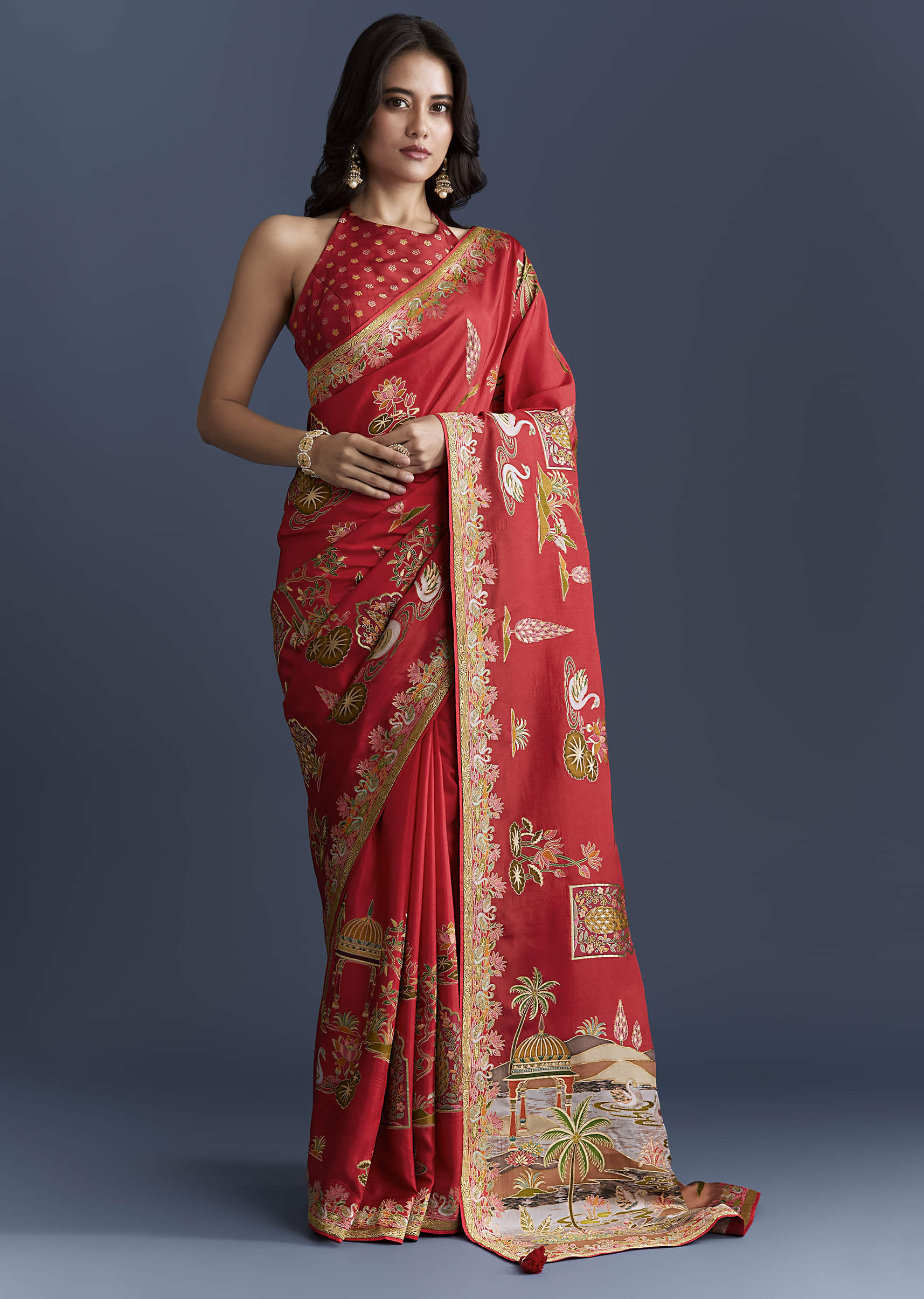 red-magenta-dola-silk-saree-with-nature-motifs-and-embroidery-sg349811-3.jpg