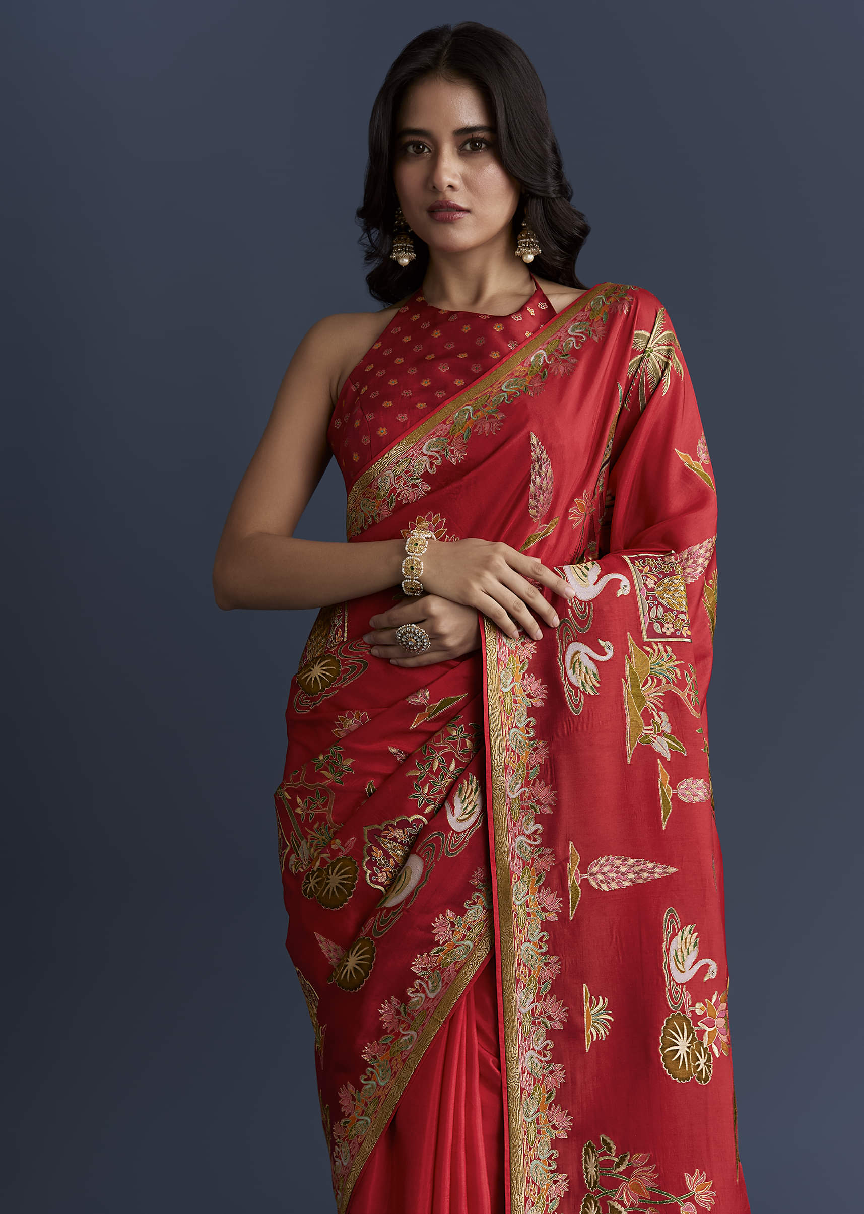 red-magenta-dola-silk-saree-with-nature-motifs-and-embroidery-sg349811-5.jpg