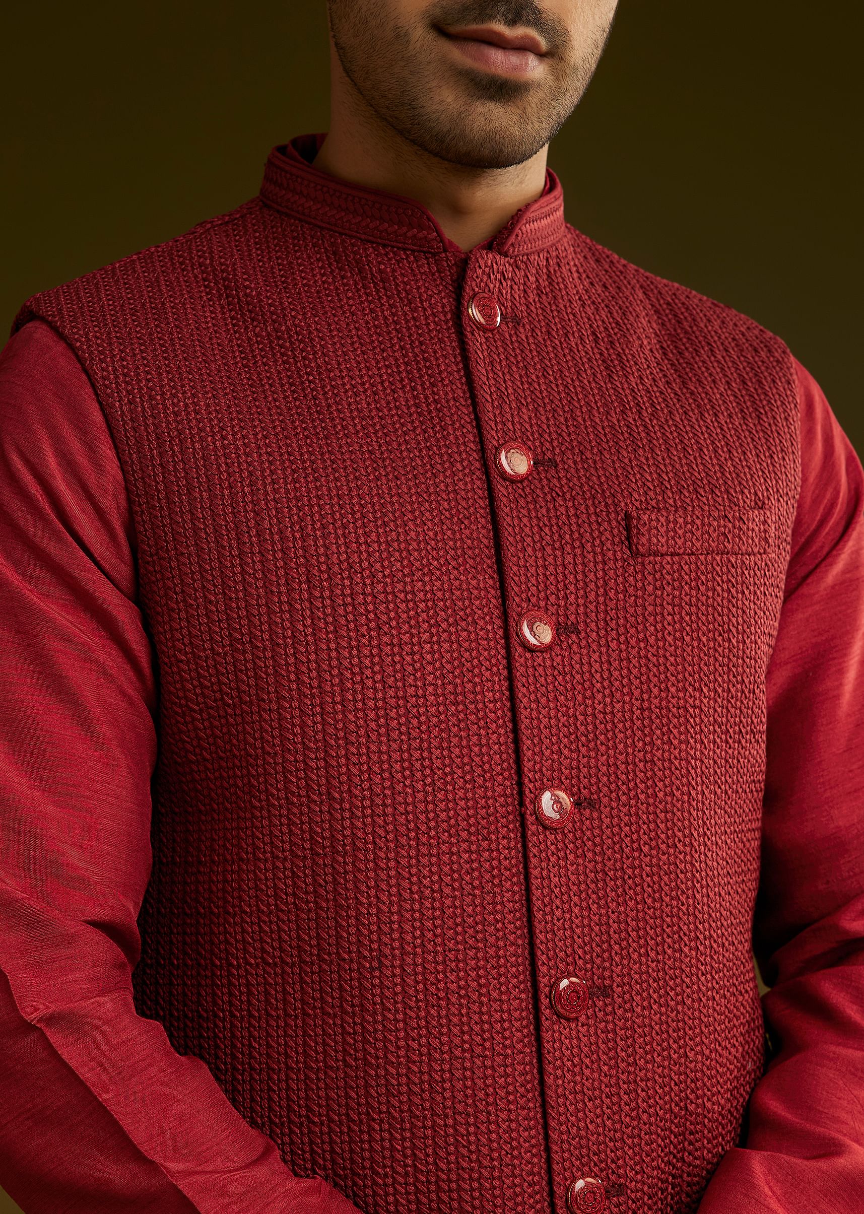 red-rayon-kurta-jacket-set-sg310116-2_0be61e7a-8c77-4c6b-a1ab-cd986bf2f81f.jpg