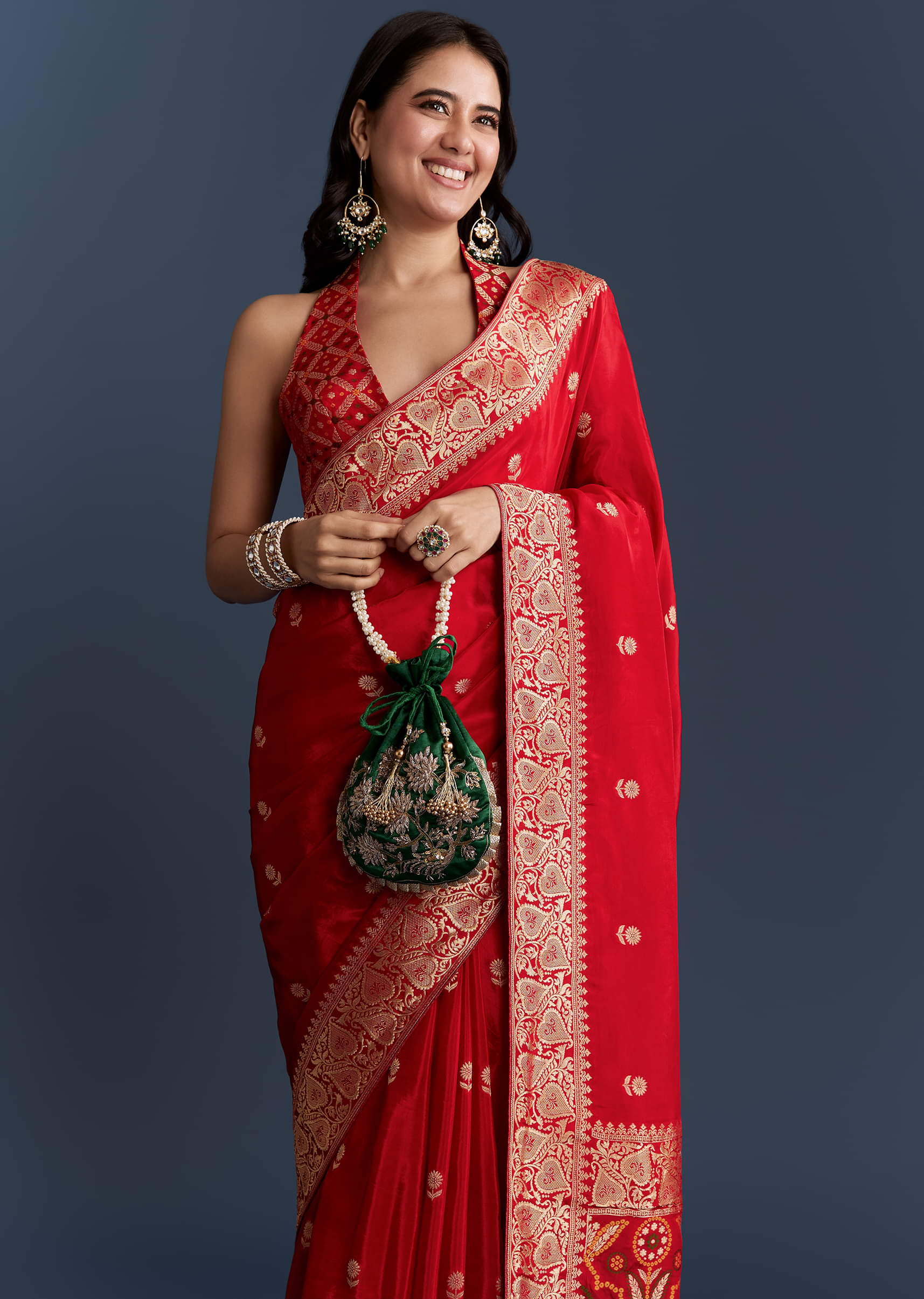red-satin-woven-saree-with-floral-motif-work-sg350485-5.jpg