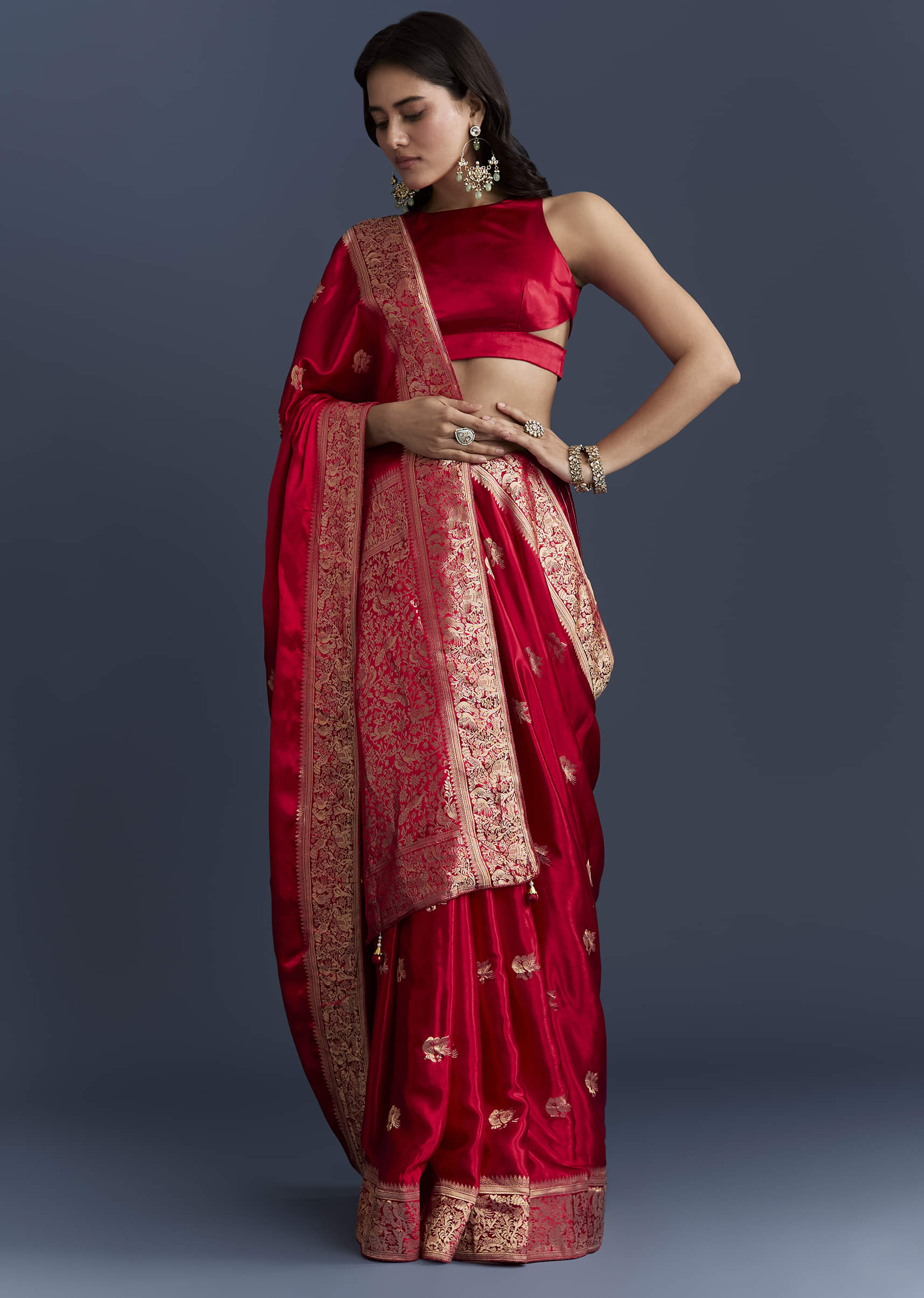 red-satin-woven-saree-with-zari-work-sg350502-3.jpg