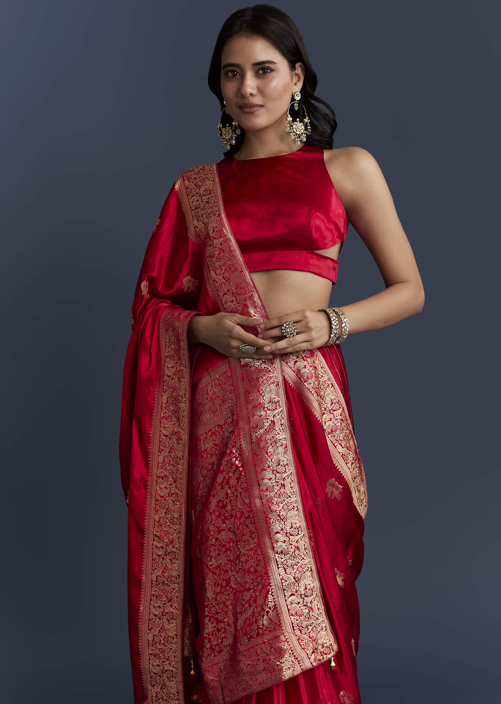 red-satin-woven-saree-with-zari-work-sg350502-5.jpg
