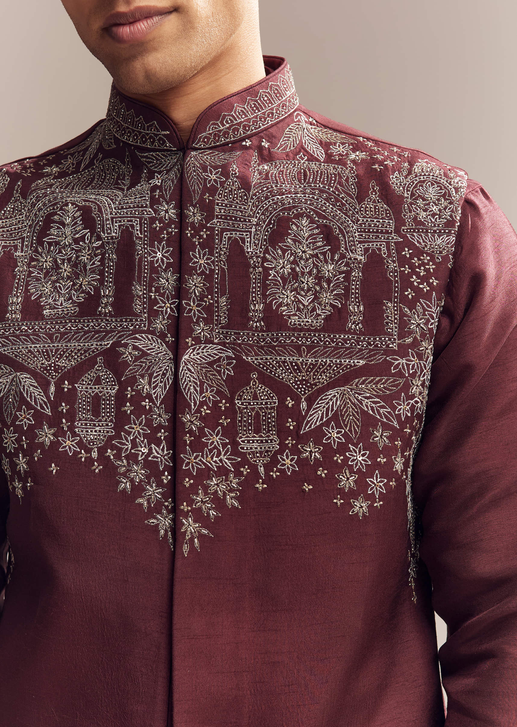 red-silk-kurta-jacket-set-for-men-with-heavy-hand-work-sg330382-2.jpg