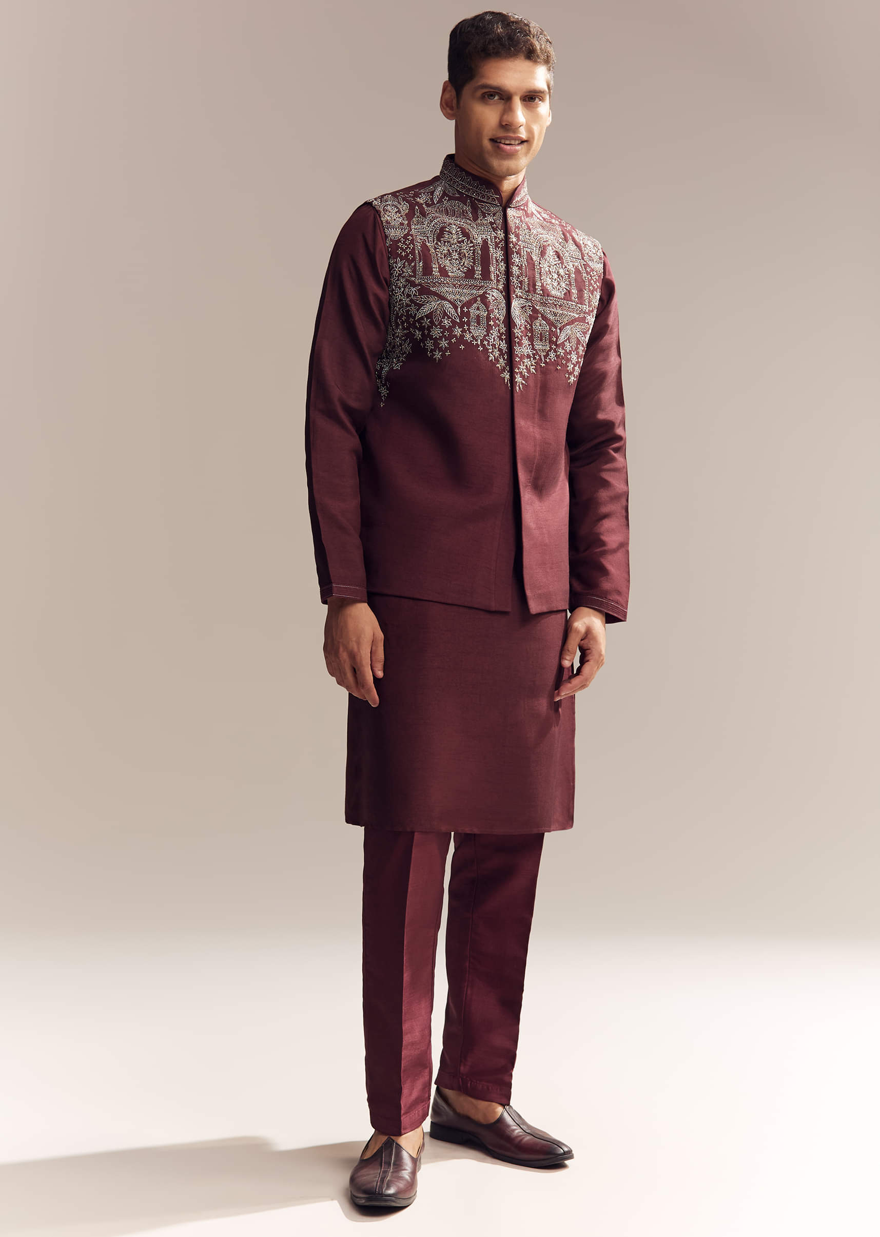 red-silk-kurta-jacket-set-for-men-with-heavy-hand-work-sg330382-3.jpg