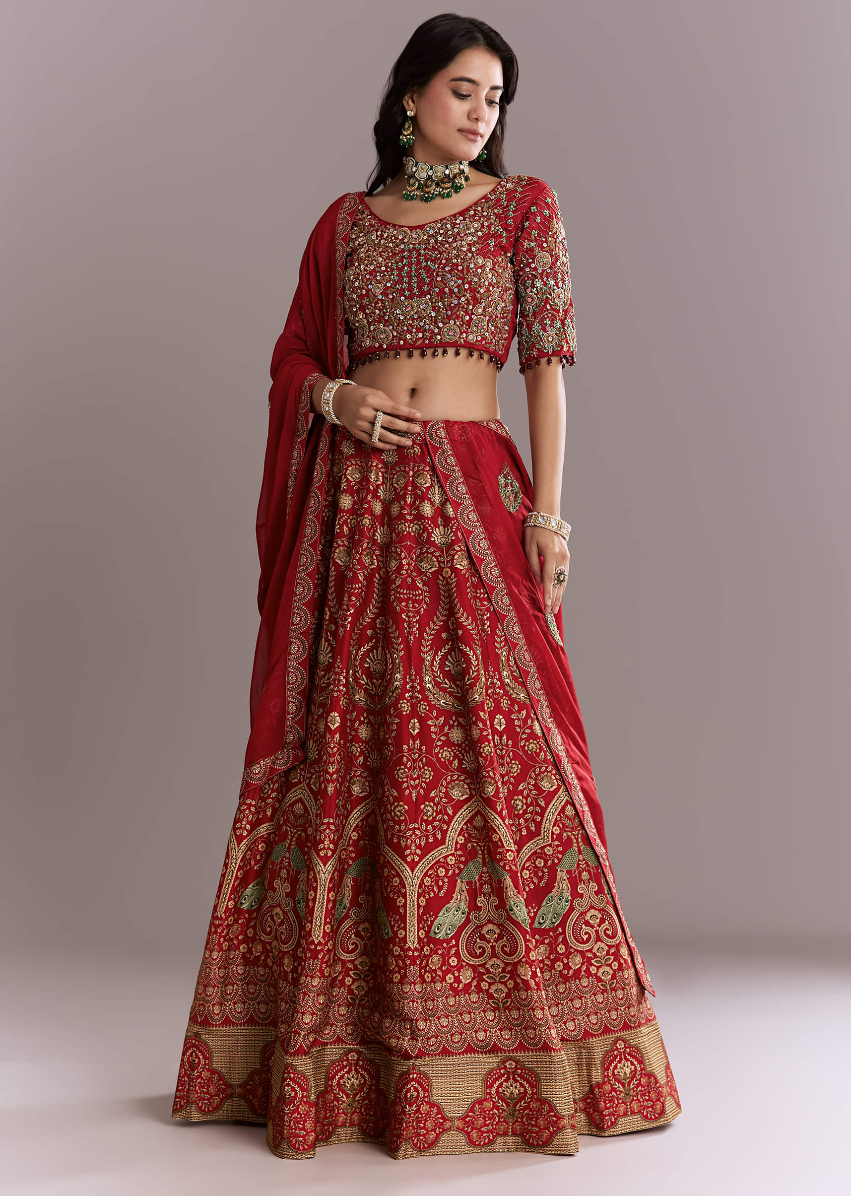 red-silk-printed-bridesmaid-lehenga-with-intricate-hand-embroidery-sg354630-1.jpg