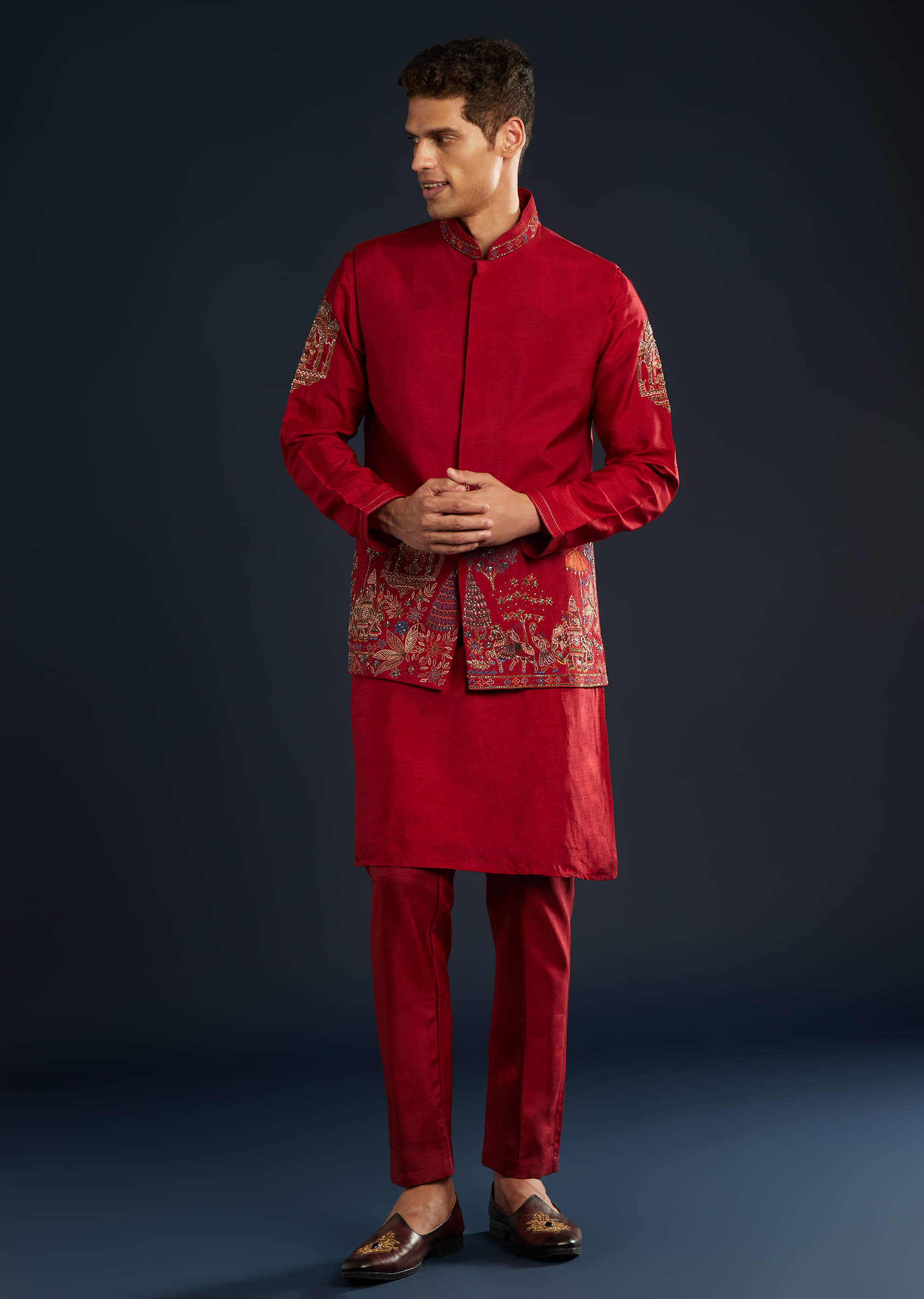 red_silk_jacket_kurta_set_with_cutdana-sg330398-1-nosto_4.jpg