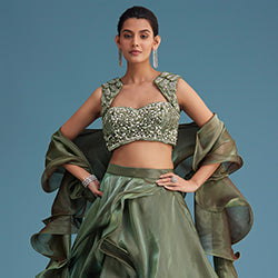 ruffle-lehenga