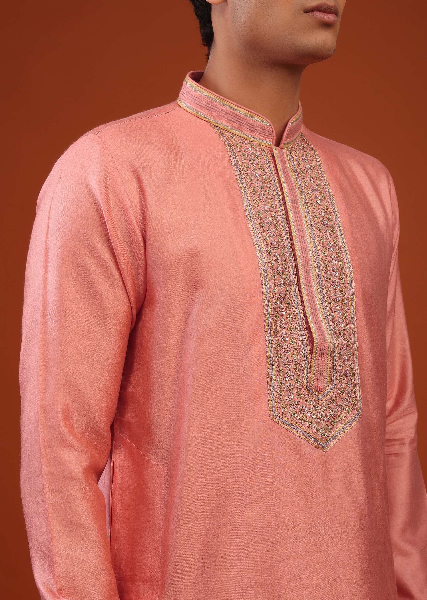shell_pink_thread_embroidered_silk_kurta_set-sg127384_1.jpg