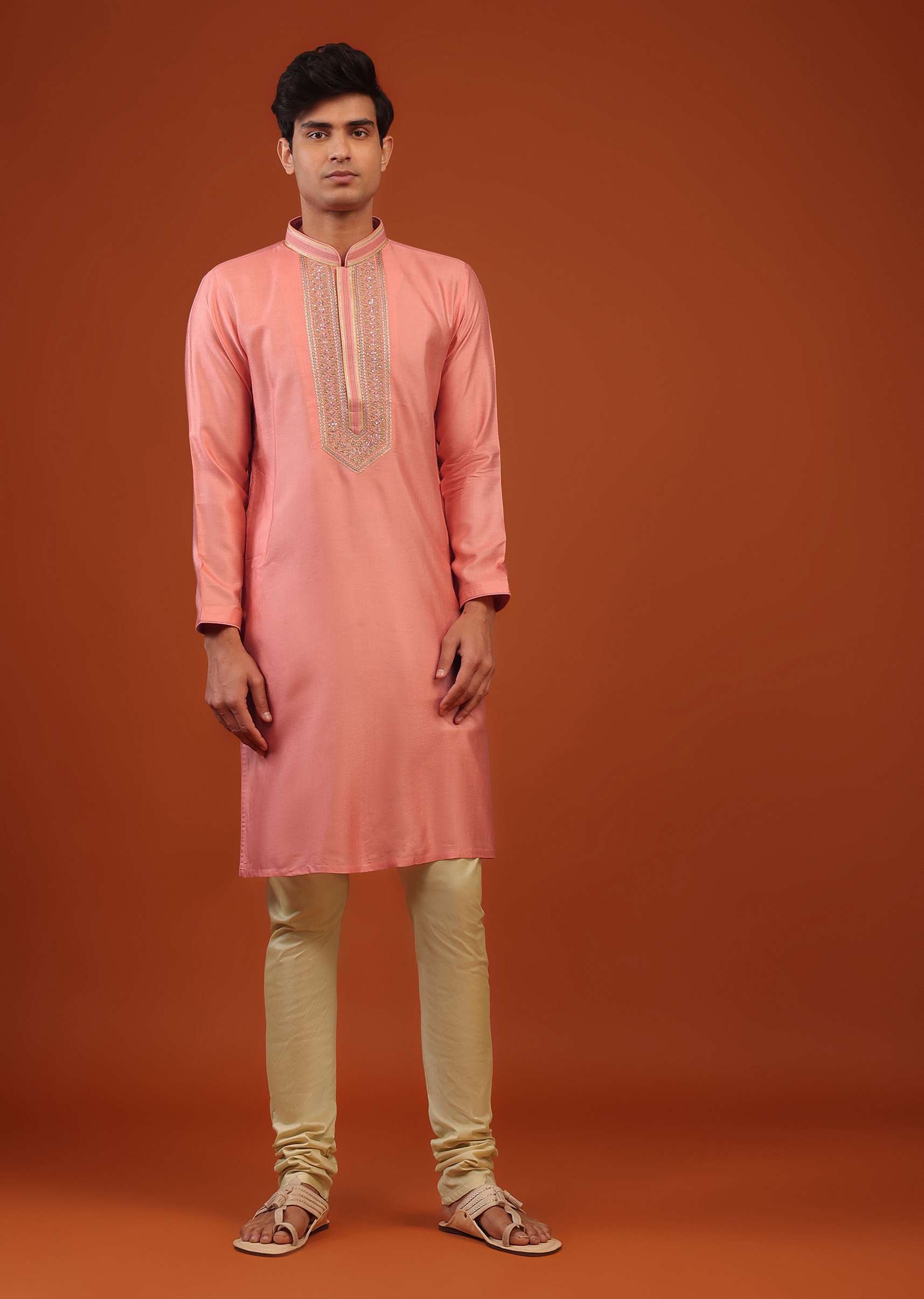 shell_pink_thread_embroidered_silk_kurta_set-sg127384_3.jpg