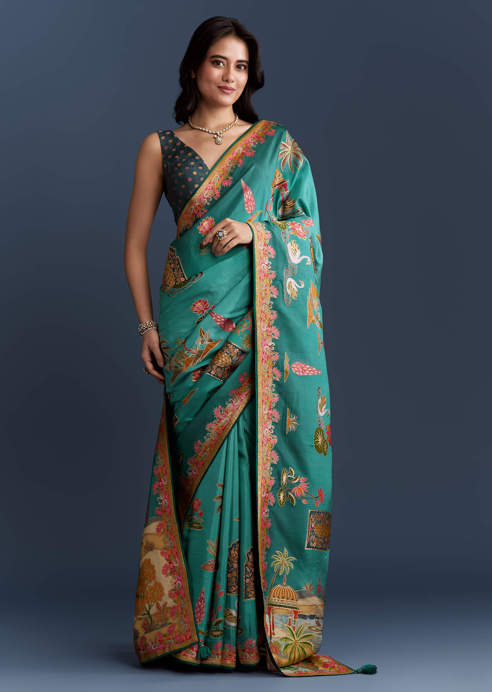 teal-blue-dola-silk-saree-with-nature-motifs-and-embroidery-sg349810-3.jpg