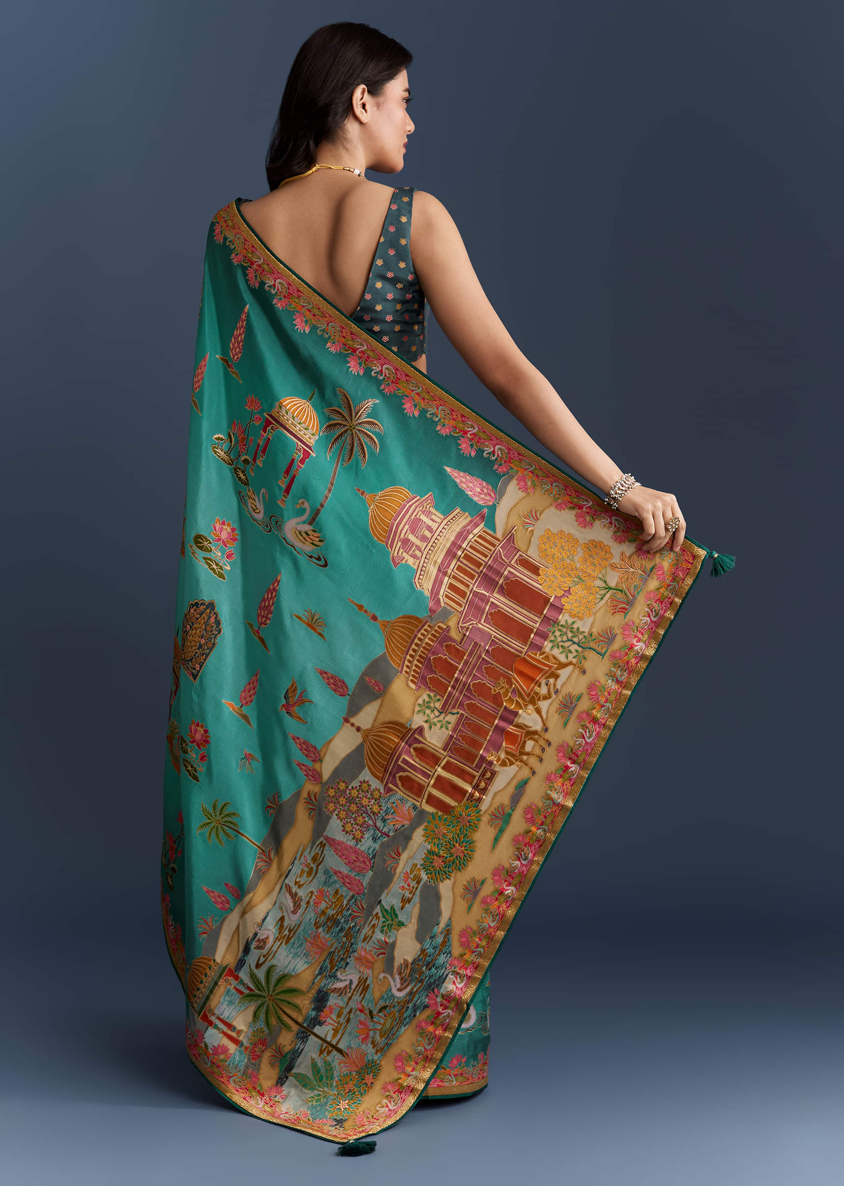 teal-blue-dola-silk-saree-with-nature-motifs-and-embroidery-sg349810-4.jpg