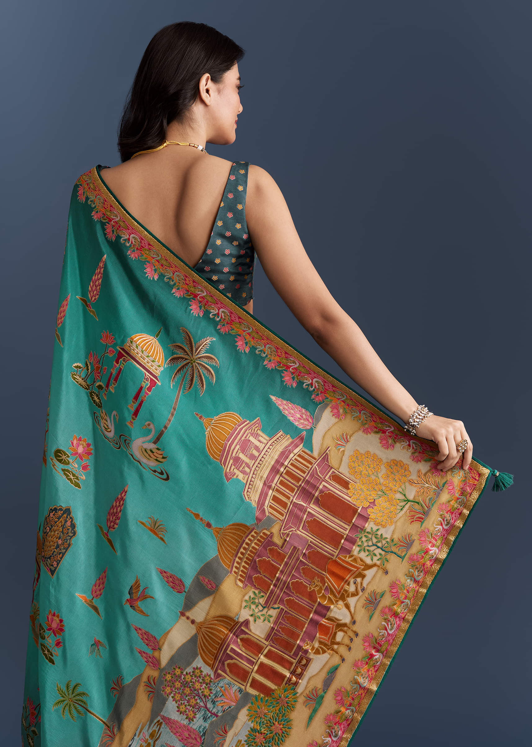 teal-blue-dola-silk-saree-with-nature-motifs-and-embroidery-sg349810-6.jpg