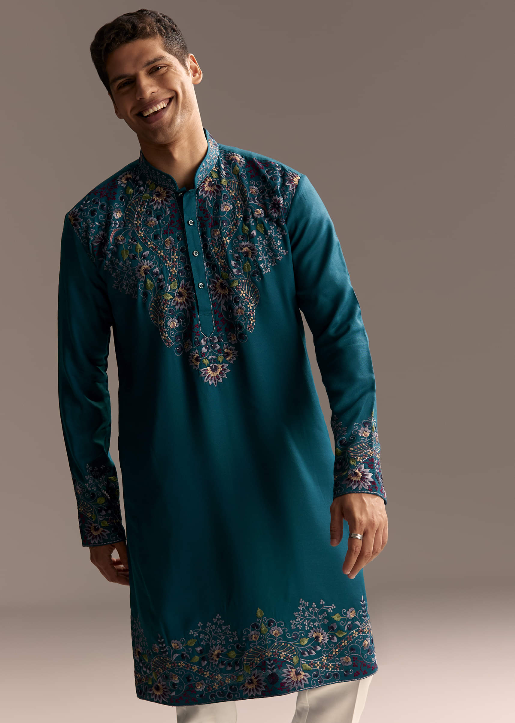 teal_blue_modal_kurta_set_for_men_with_floral_resham-sg322044-1-nosto_4.jpg