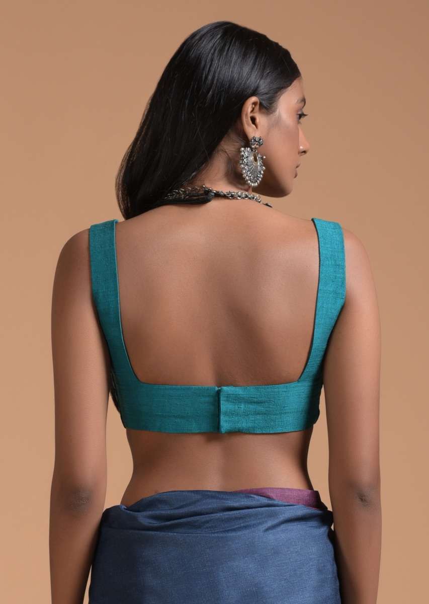 teal_blue_sleeveless_blouse_in_raw_silk_with_fancy_curvy_square_neckline_online_-_kalki_fashion_2_ef540136-a935-4be4-8b3e-415fffbb7270.jpg