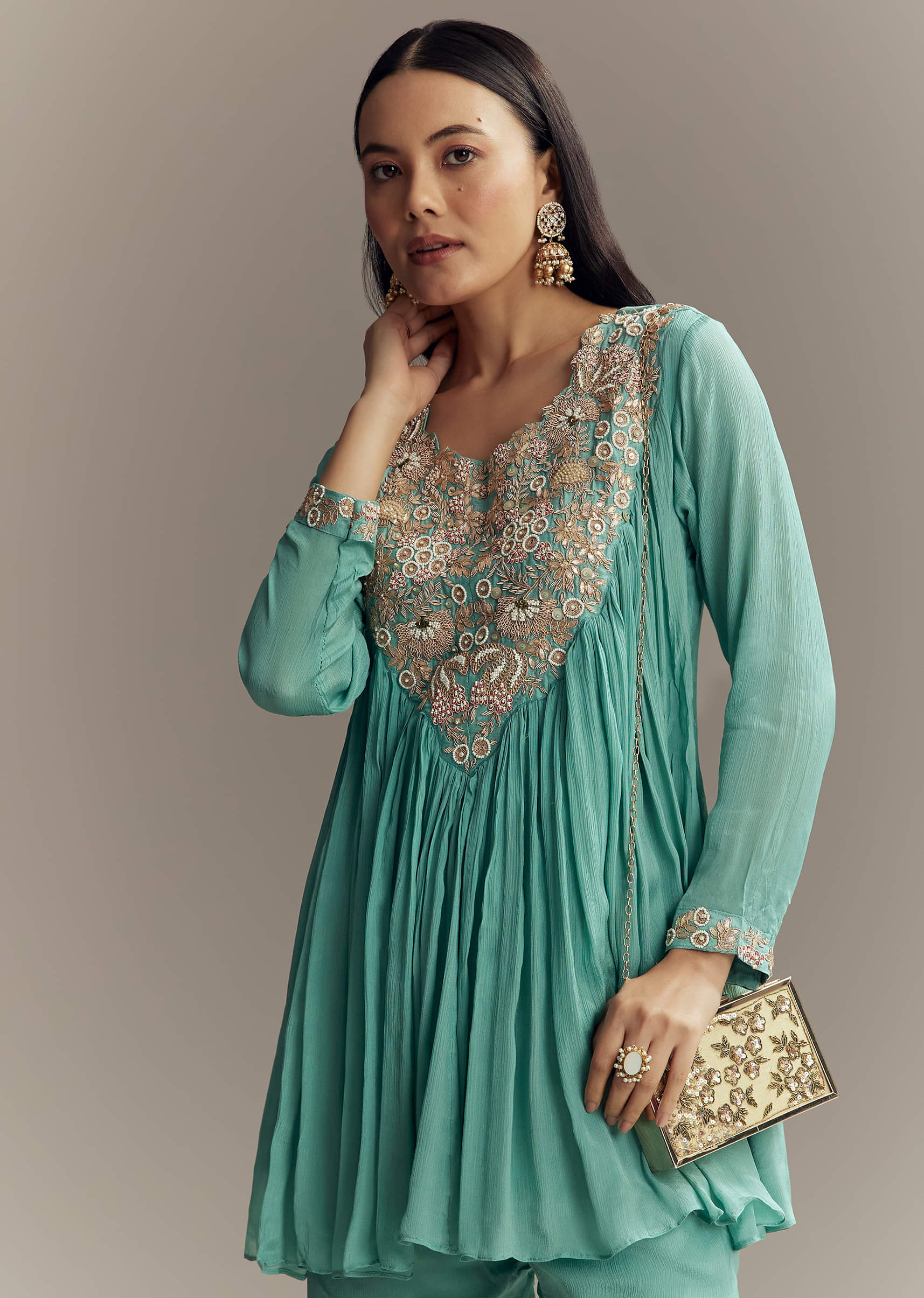 turquoise-blue-chinon-indo-western-top-and-sharara-set-with-zardosi-work-sg344546-4.jpg