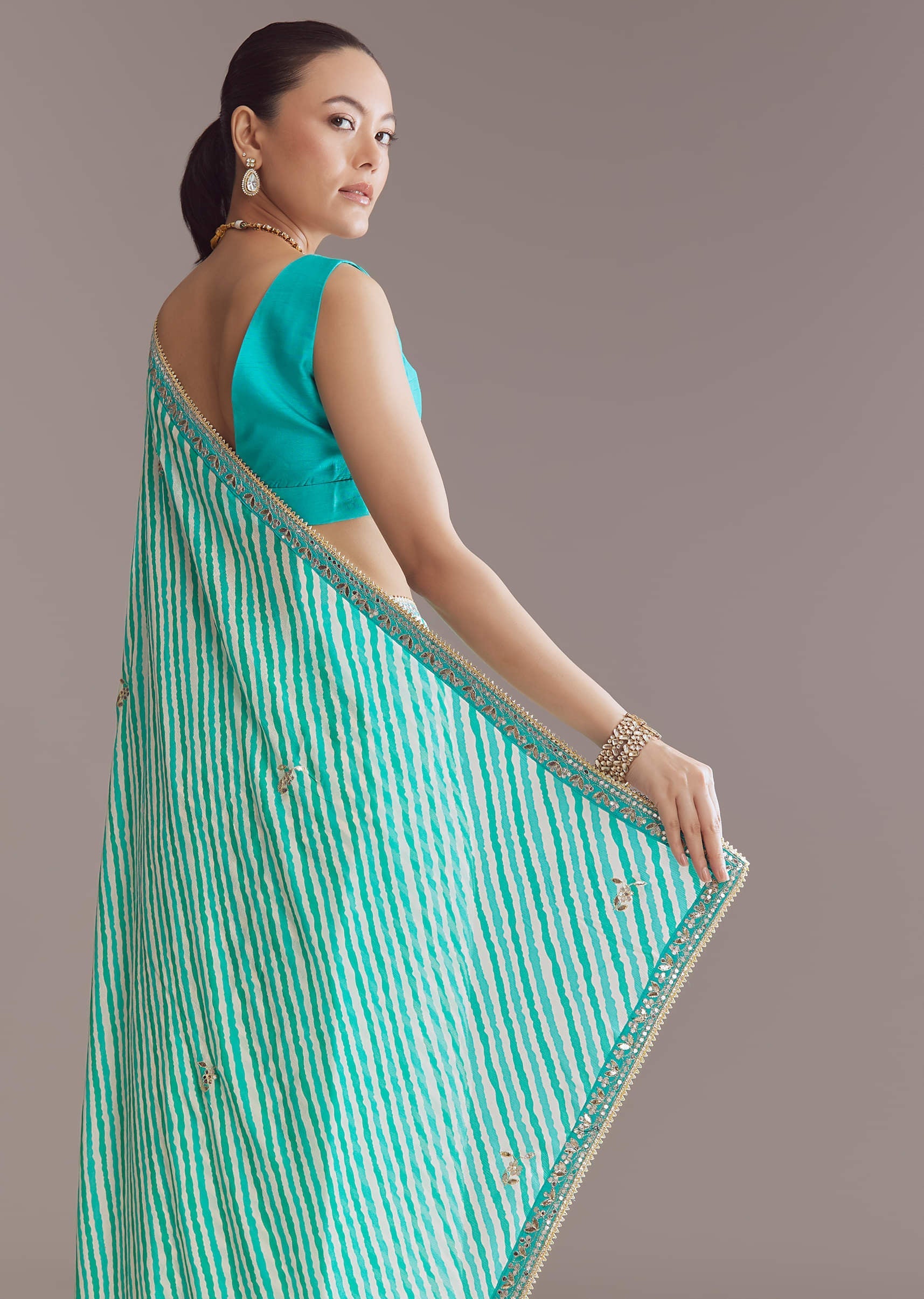 turquoise_blue_chinon_saree_with_leheriya_and_gota-sg318058-9_4.jpg