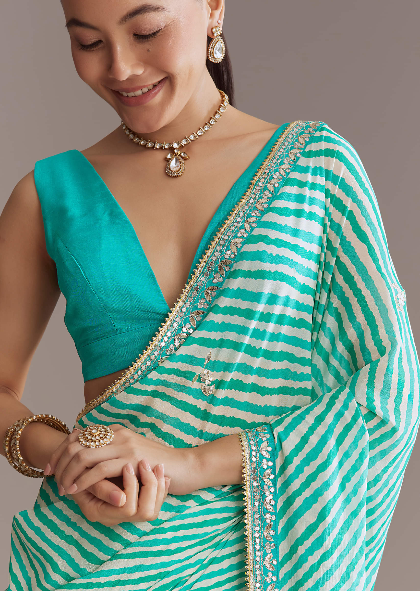 turquoise_blue_chinon_saree_with_leheriya_and_gota-sg318058-9_7.jpg