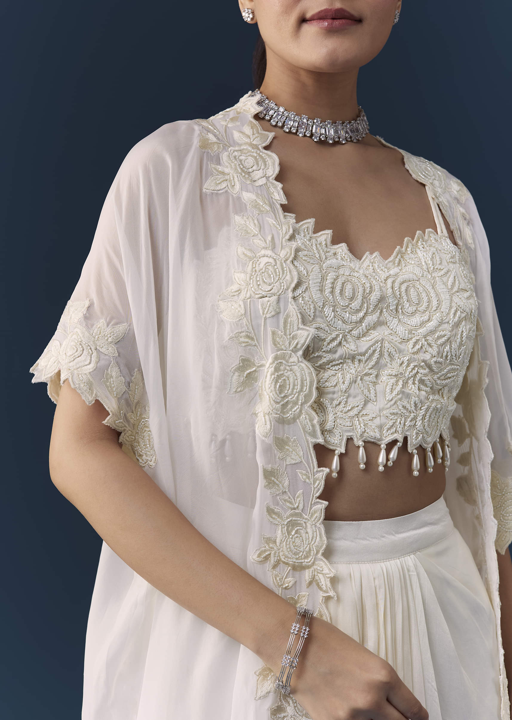white-crop-top-draed-skirt-set-with-cape-sg348988-2.jpg