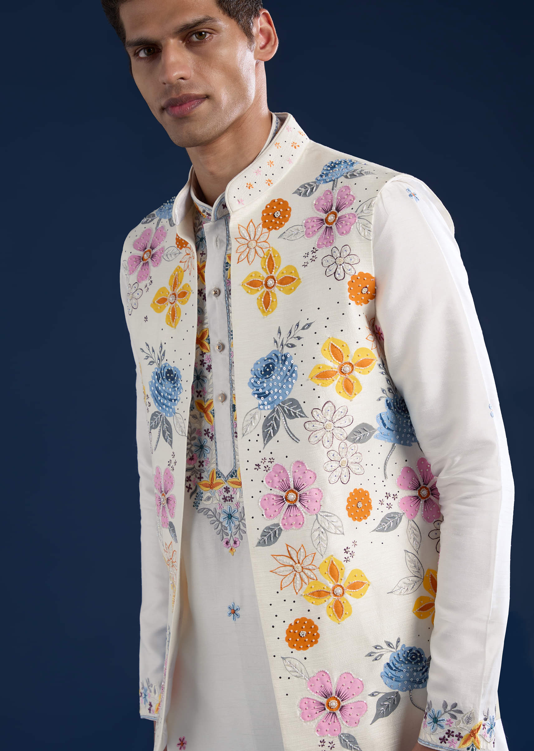 white-hand-painted-silk-jacket-kurta-set-with-cutdana-work-sg353021-2.jpg
