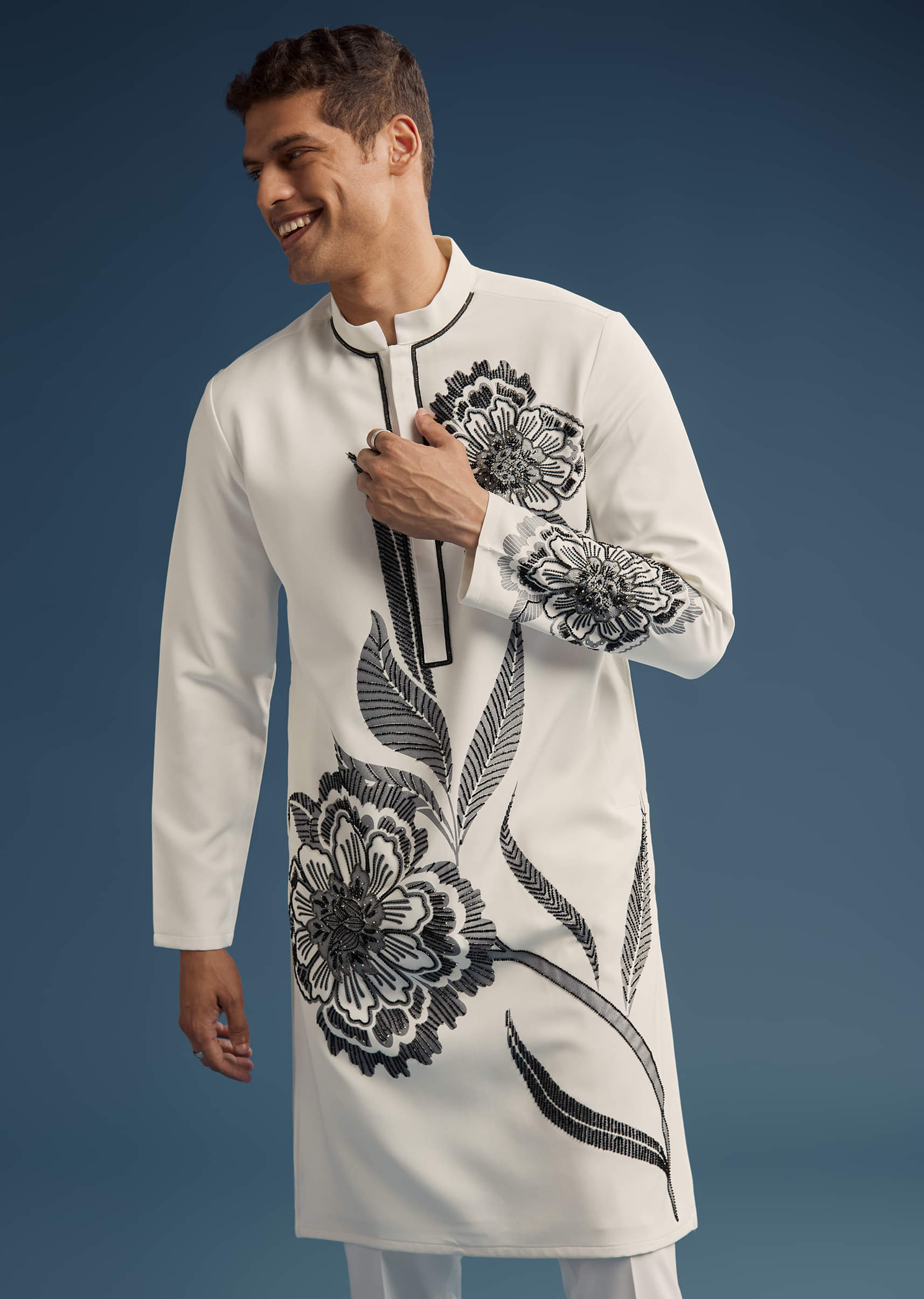 white-suiting-fabric-kurta-set-for-men-with-floral-print-sg350160-4.jpg