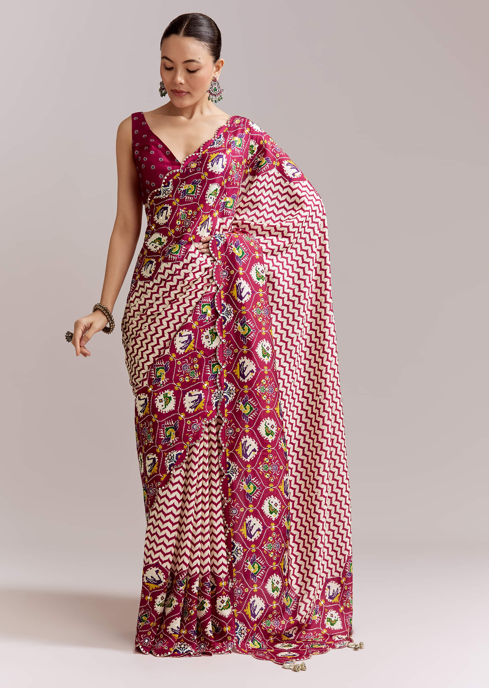 wine-and-off-white-satin-saree-with-ikat-style-floral-birds-border-sg351939-3.jpg