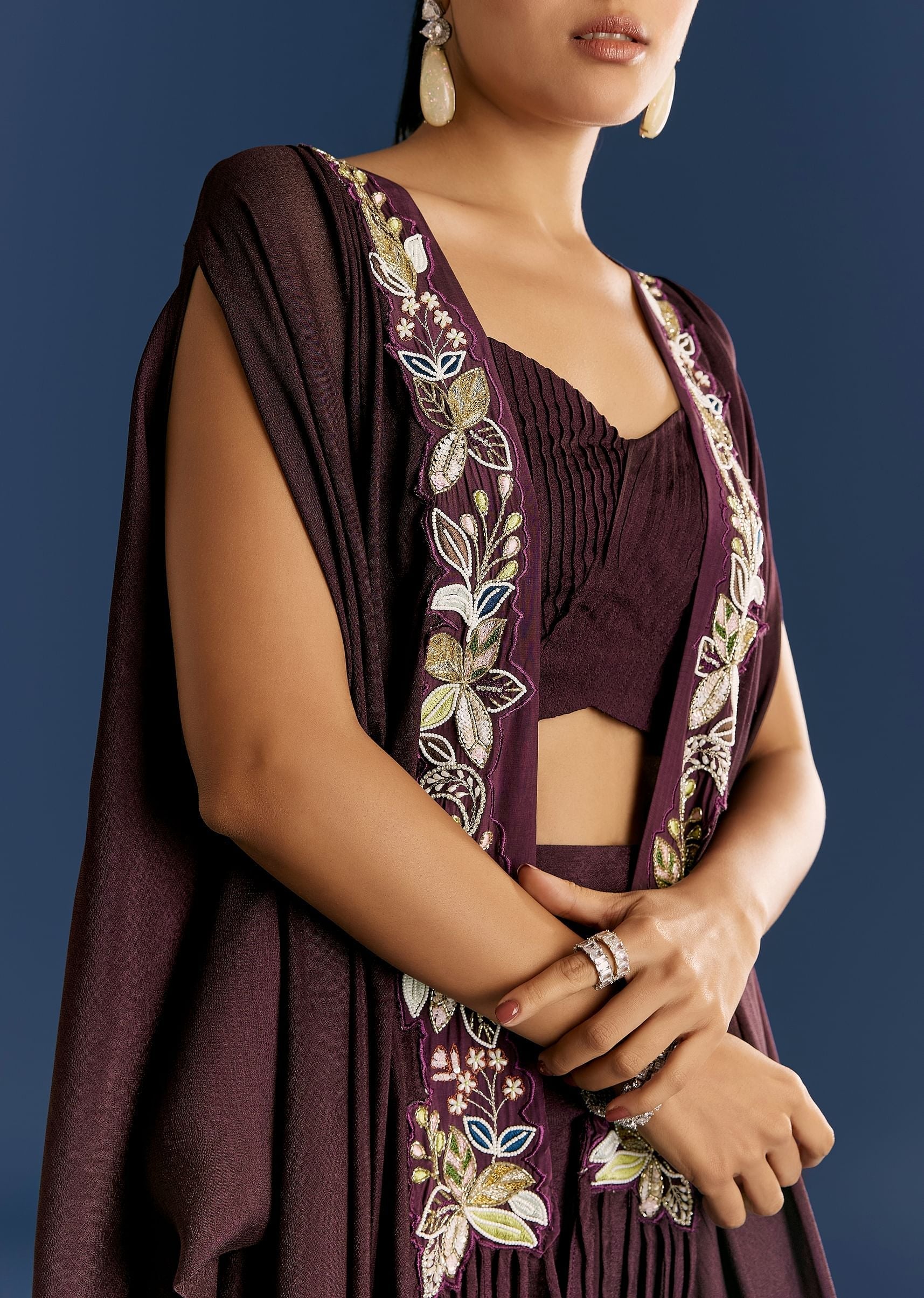 wine-georgette-pintuck-croptop-and-fancy-skirt-with-embroidered-cape-sg308892-3_740080e0-4c6b-42ea-ab81-0840252a4156.jpg