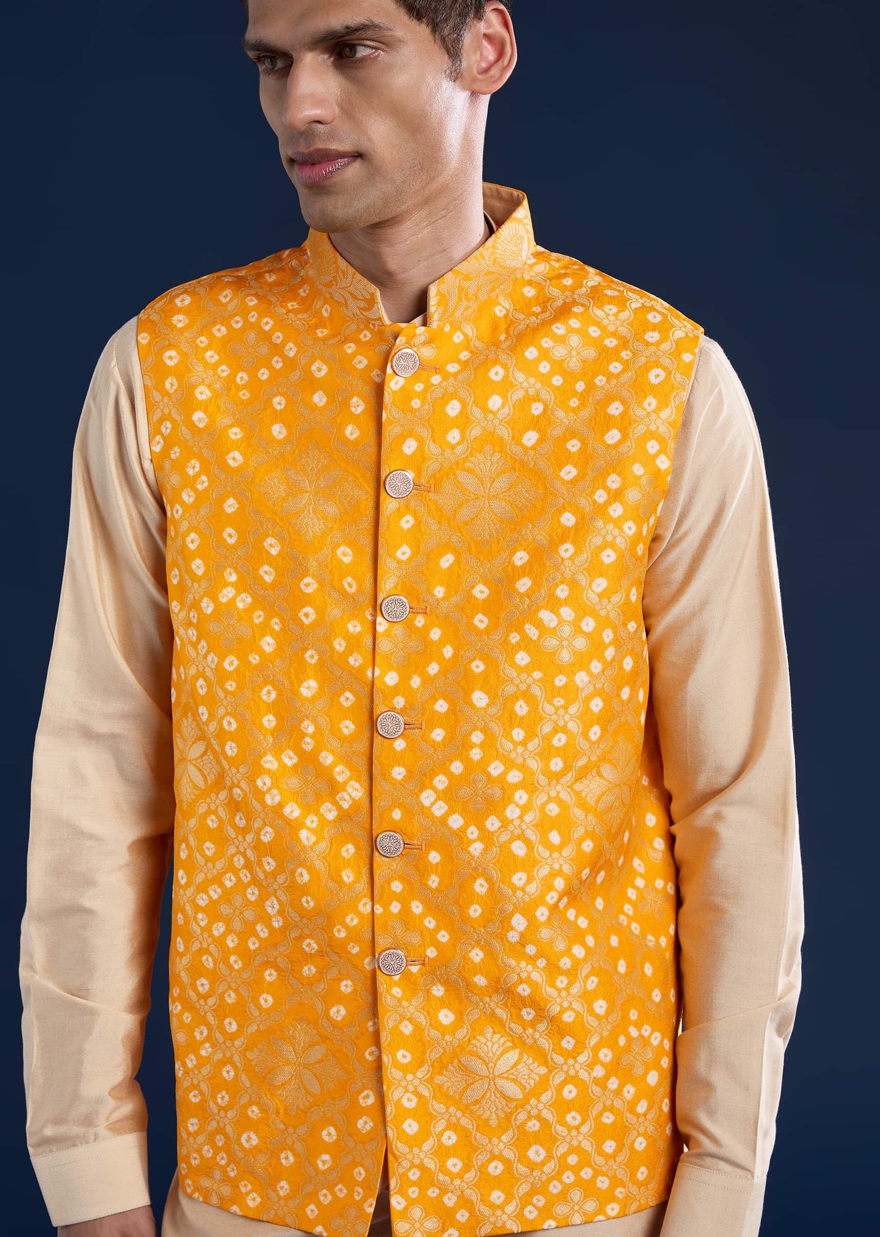 yellow-bandhani-silk-jacket-kurta-set-sg332764-2_1.jpg