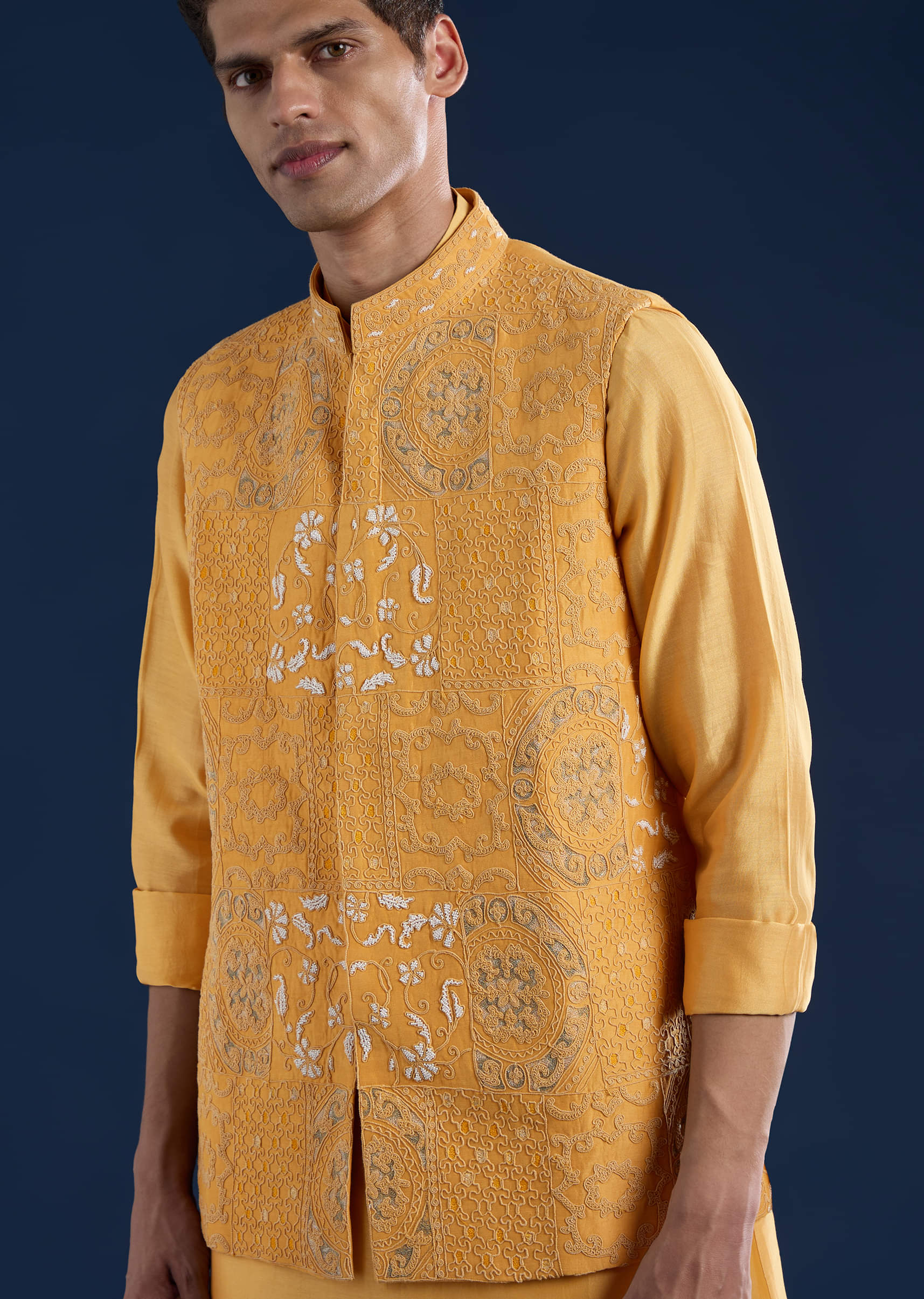 yellow-chanderi-jacket-kurta-set-with-dori-work-sg332284-2_1.jpg