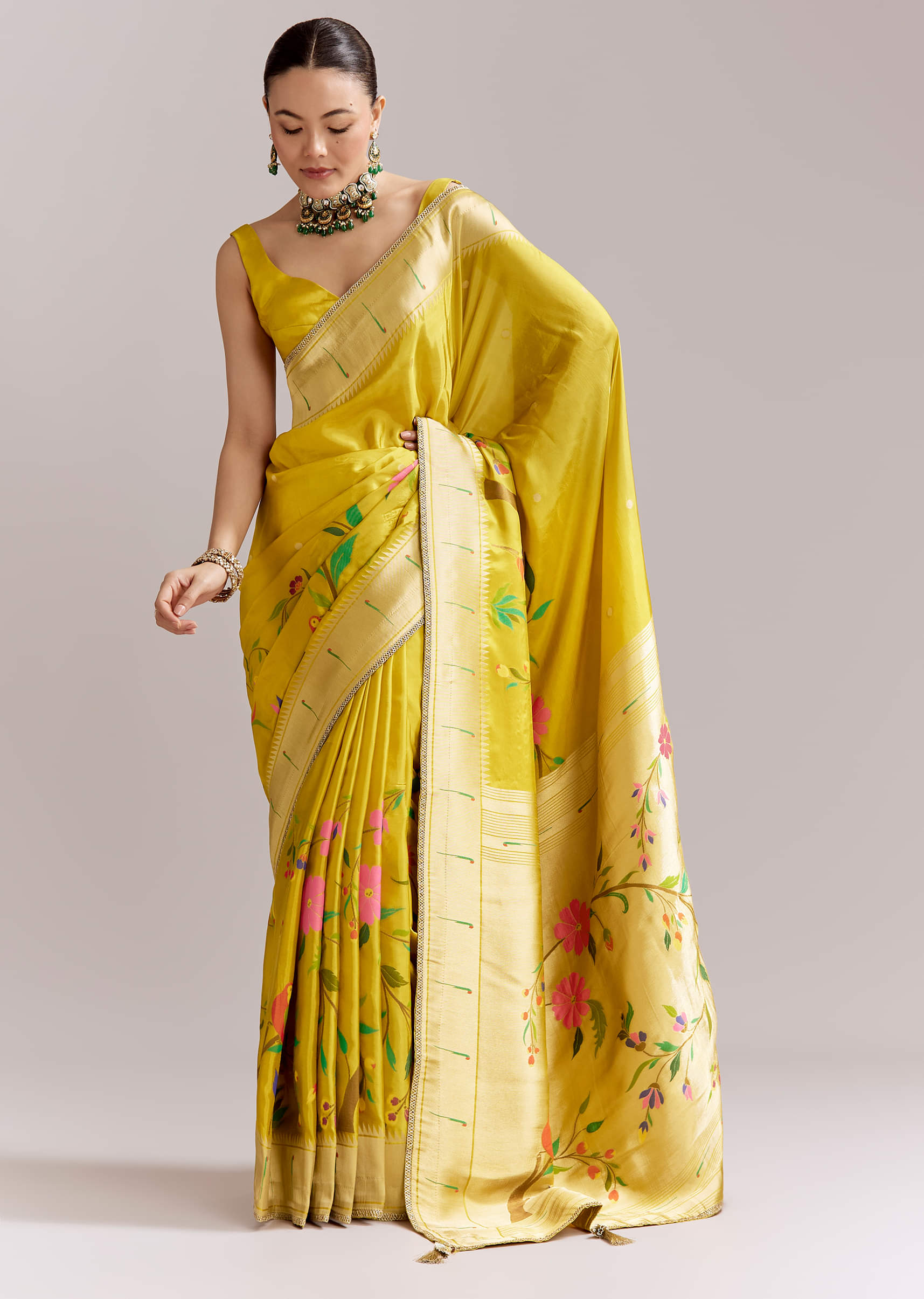 yellow-dola-silk-woven-muniya-paithani-saree-with-zari-border-sg352308-3.jpg