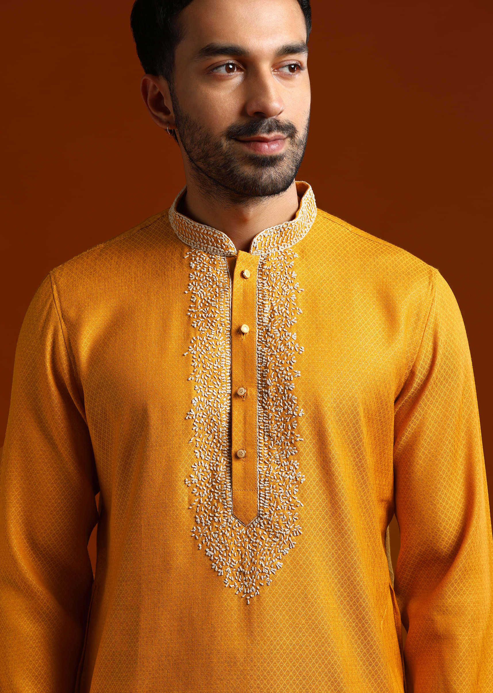 yellow-kurta-set-for-men-with-thread-embroidery-sg315971-2.jpg