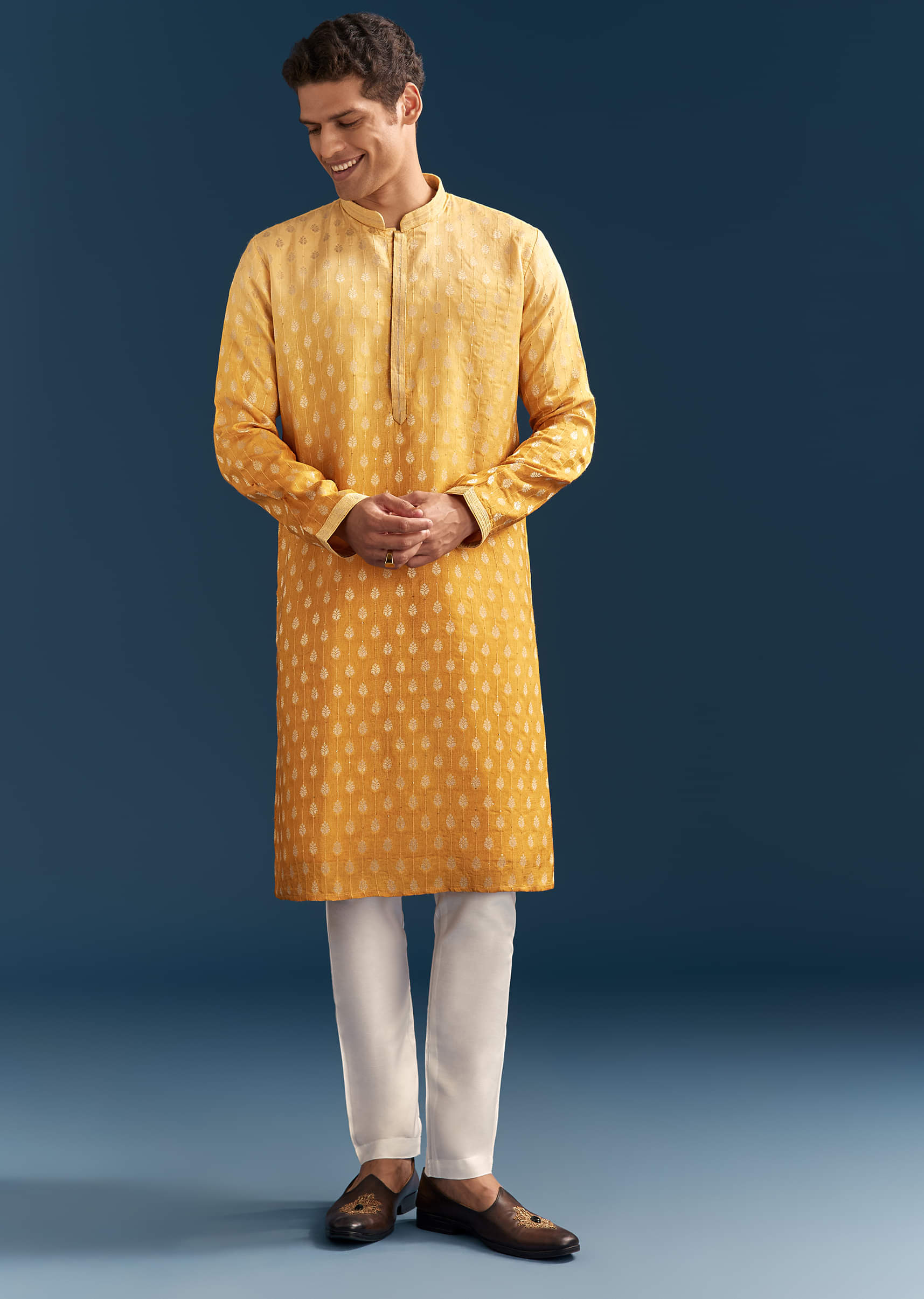 yellow-silk-foil-kurta-set-for-men-with-sequins-embroidery-sg330198-4.jpg