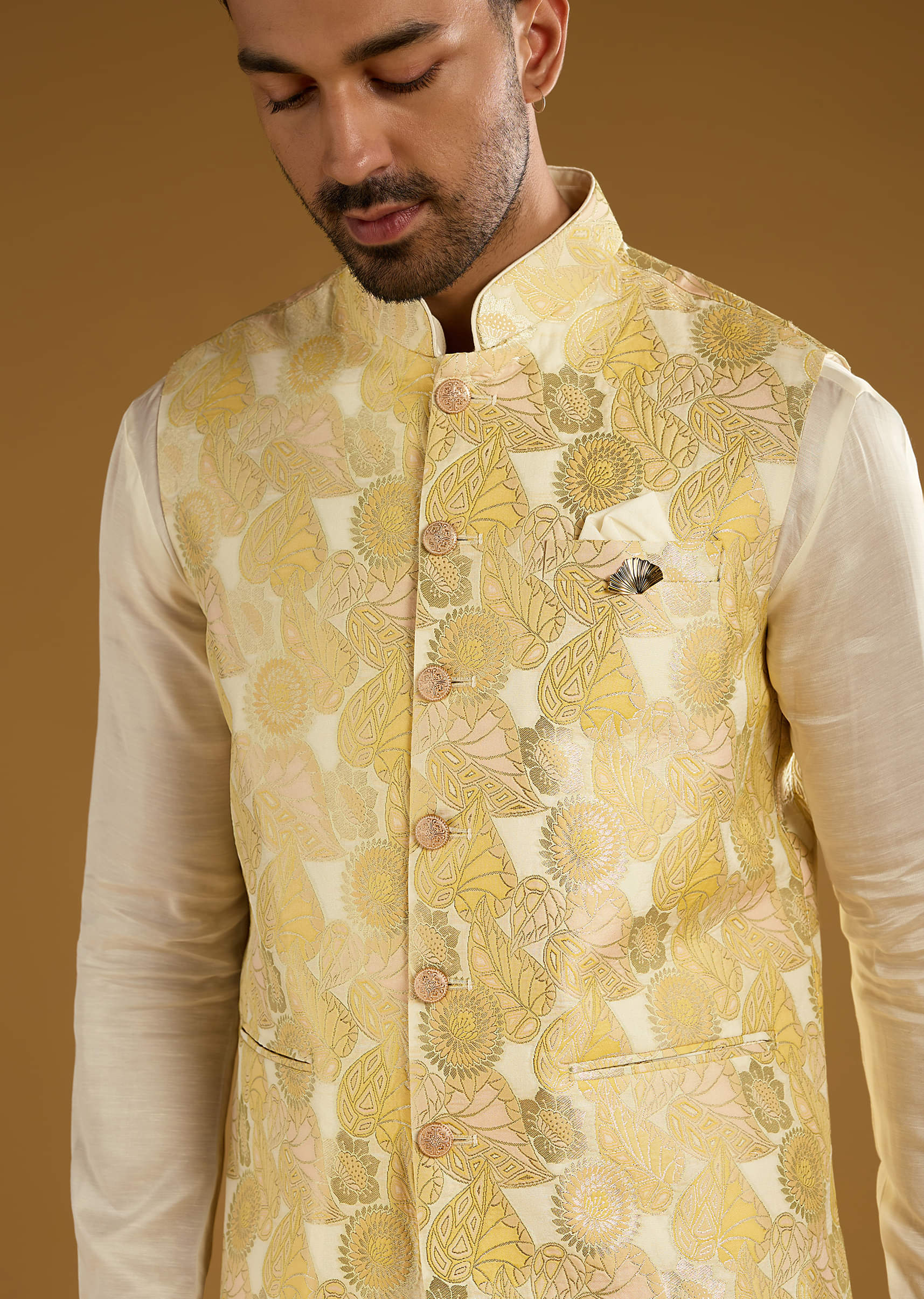 yellow-silk-jacquard-kurta-jacket-set-for-men-with-resham-embroidery-sg333108-2.jpg