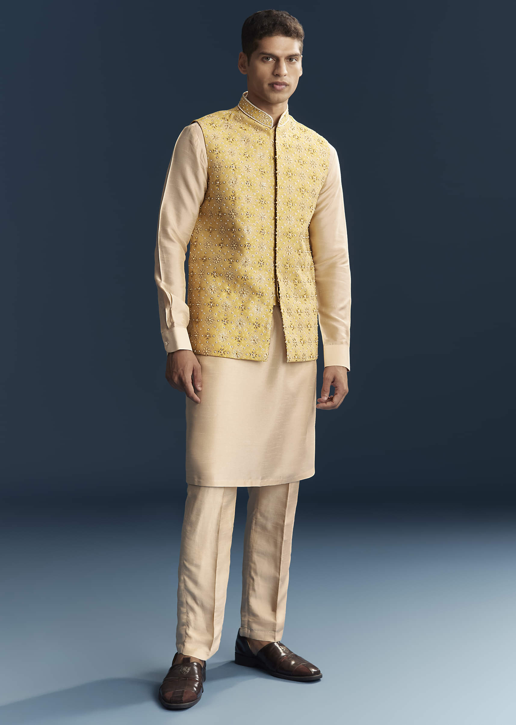 yellow-silk-kurta-jacket-set-for-men-with-heavy-hand-embroidery-sg332892-1.jpg