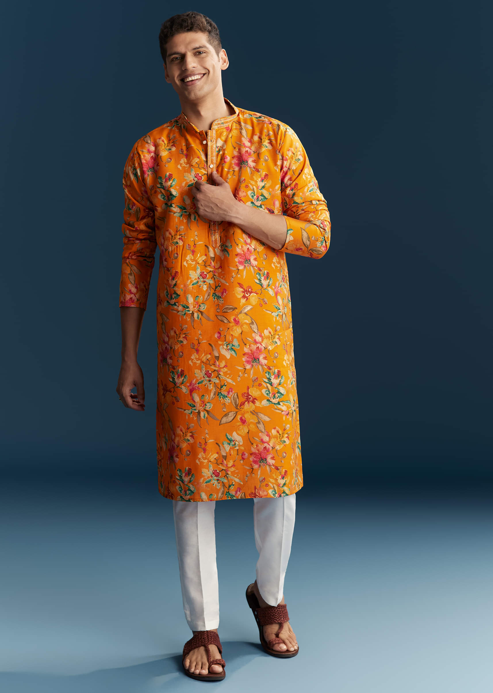 yellow-silk-kurta-set-for-men-with-multicolour-floral-print-sg345402-3.jpg