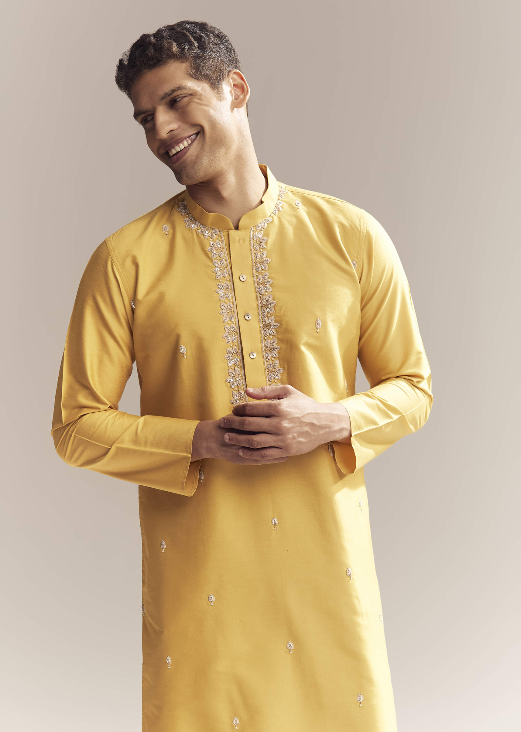 yellow-silk-kurta-set-for-men-with-zardosi-and-aari-work-sg326112-4.jpg