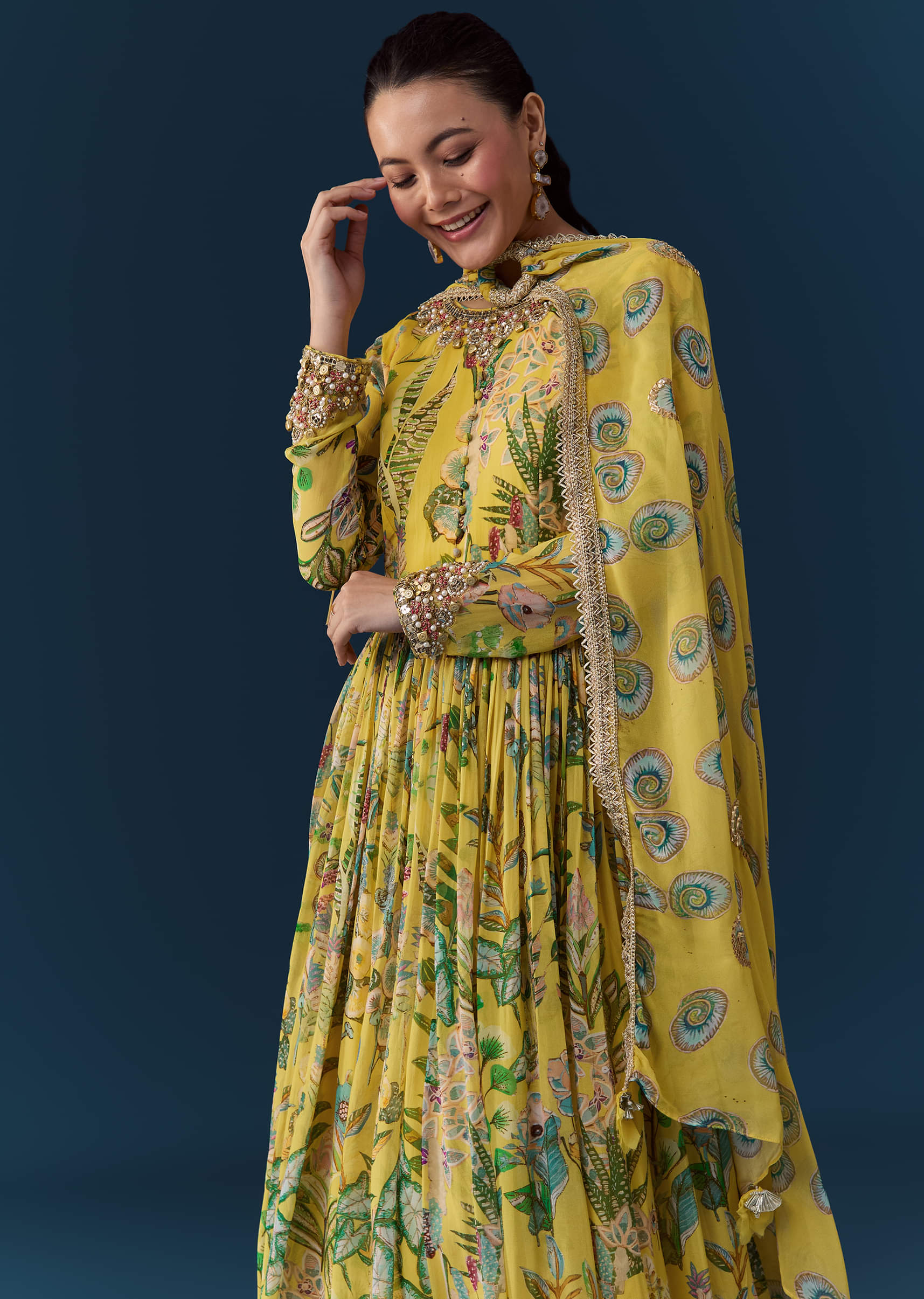 yellow-tropical-print-georgette-anarkali-with-moti-work-sg355973-4.jpg