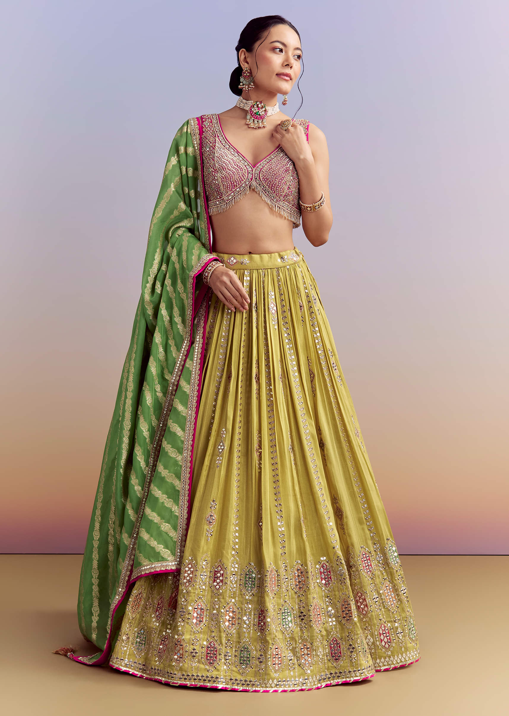 yellow_organza_bridesmaid_lehenga_with_brocade_silk-sg281314-6_6.jpg